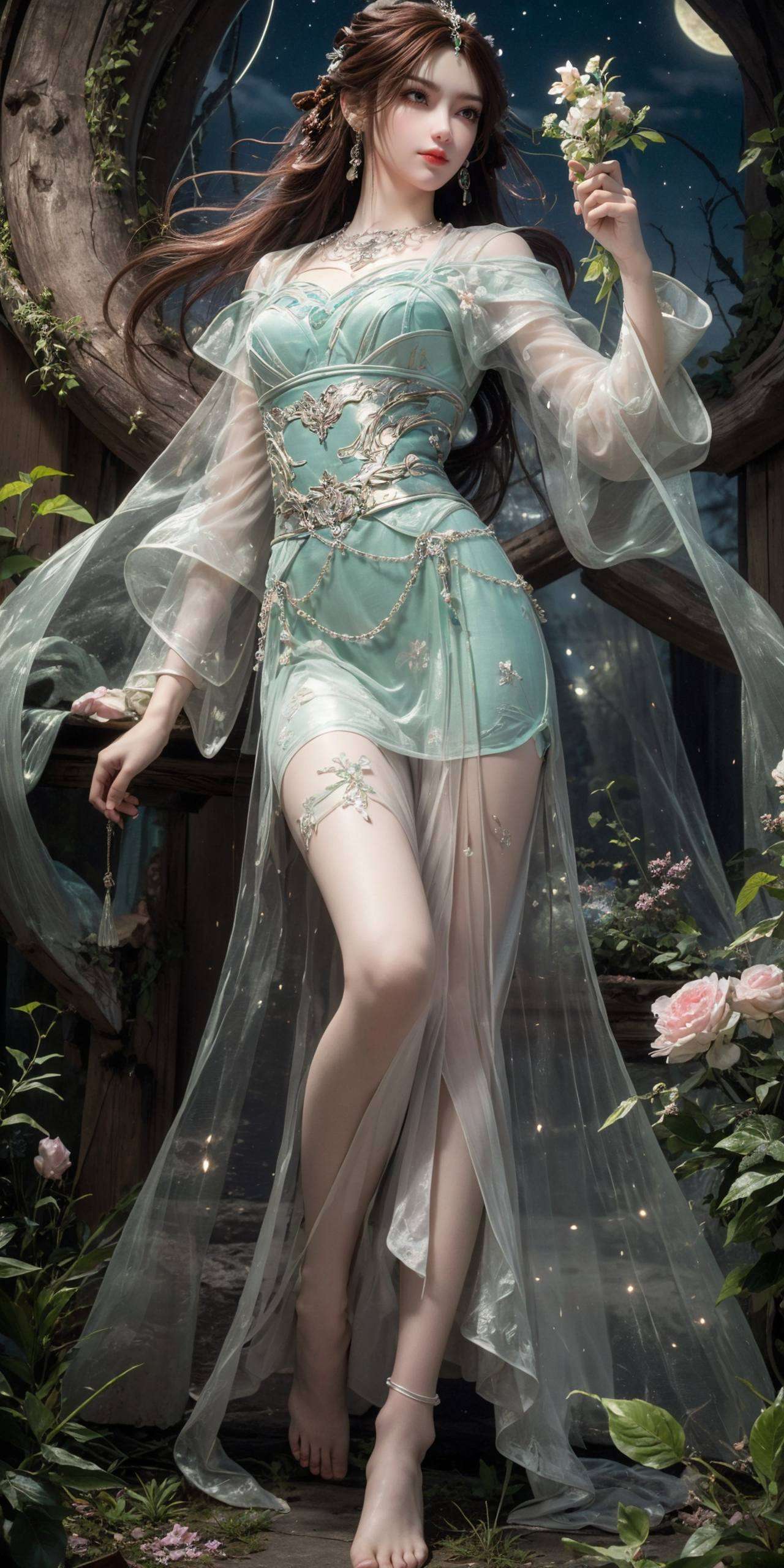无论是平板还是手机成为了无数粉丝心中的国漫女神