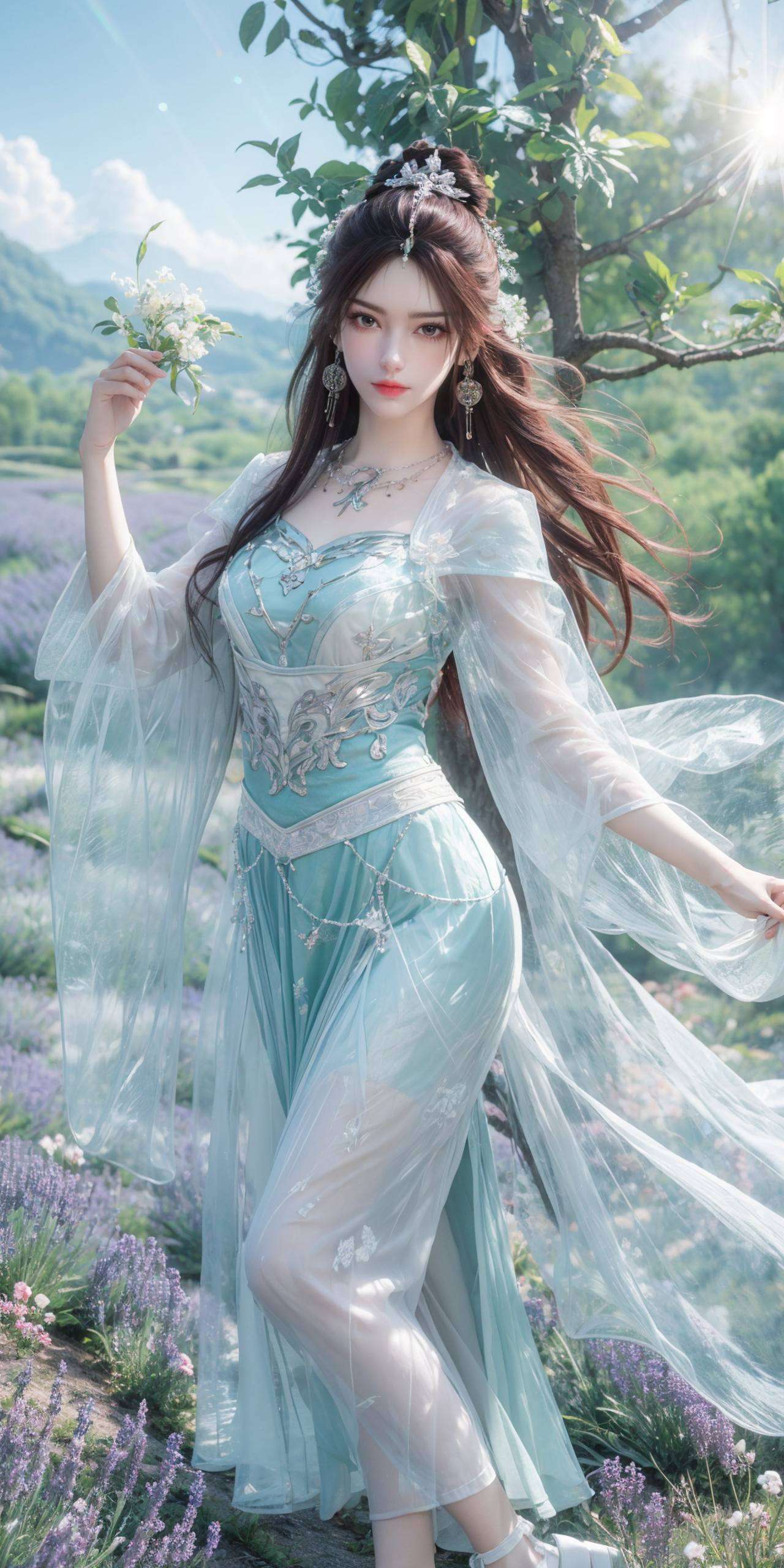 她的壁纸不仅护眼她的形象都能带来一份宁静与美好