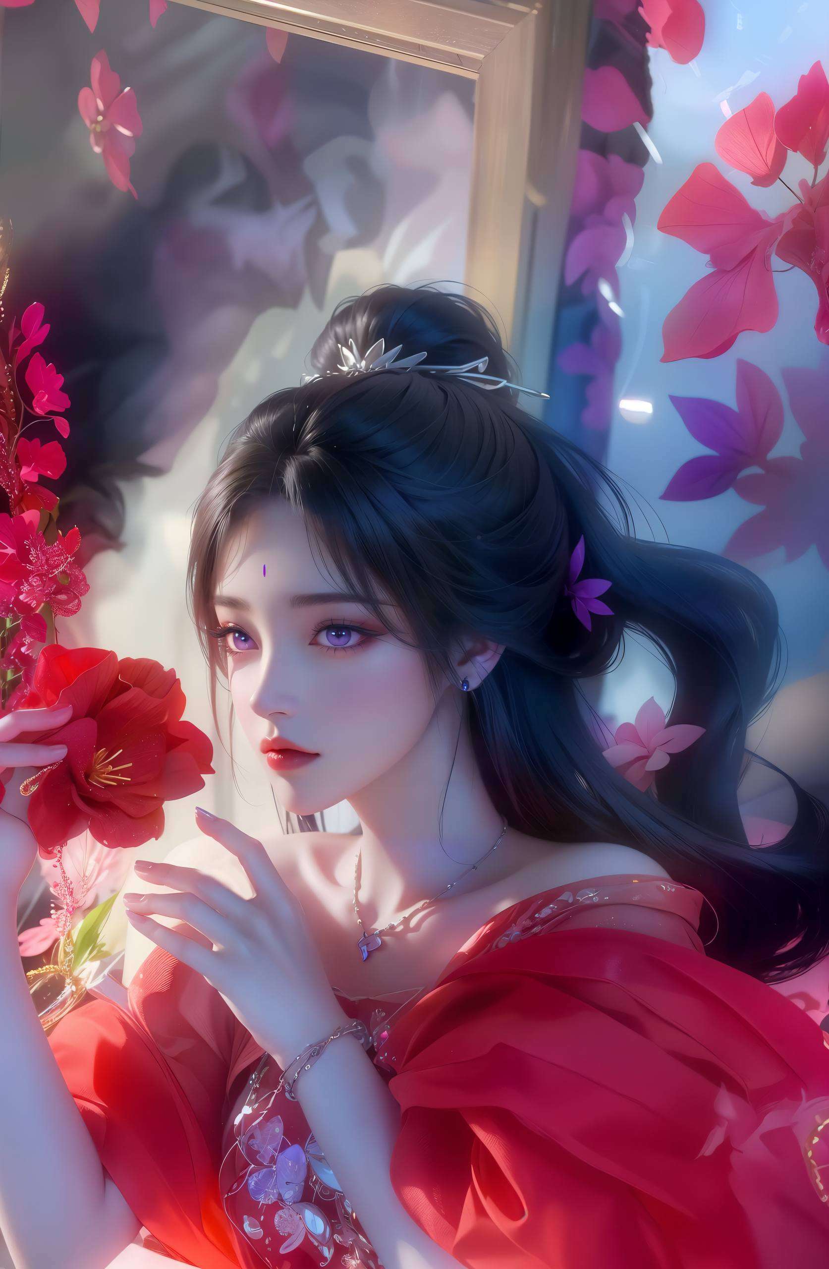 在完美世界的玄幻天地间每一次眨眼都是对美的全新定义