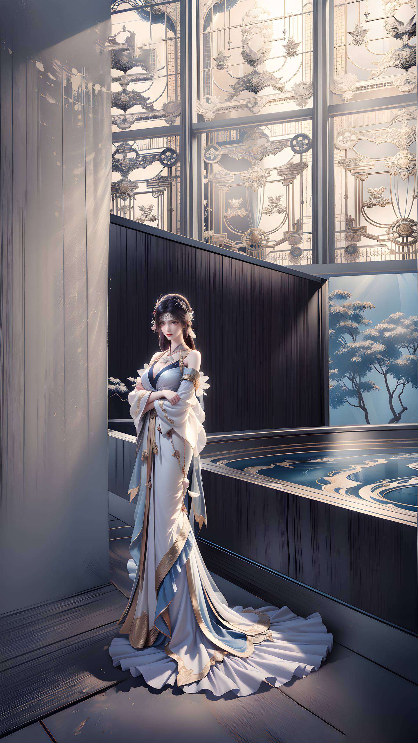 云曦仙子观之令人心旷神怡