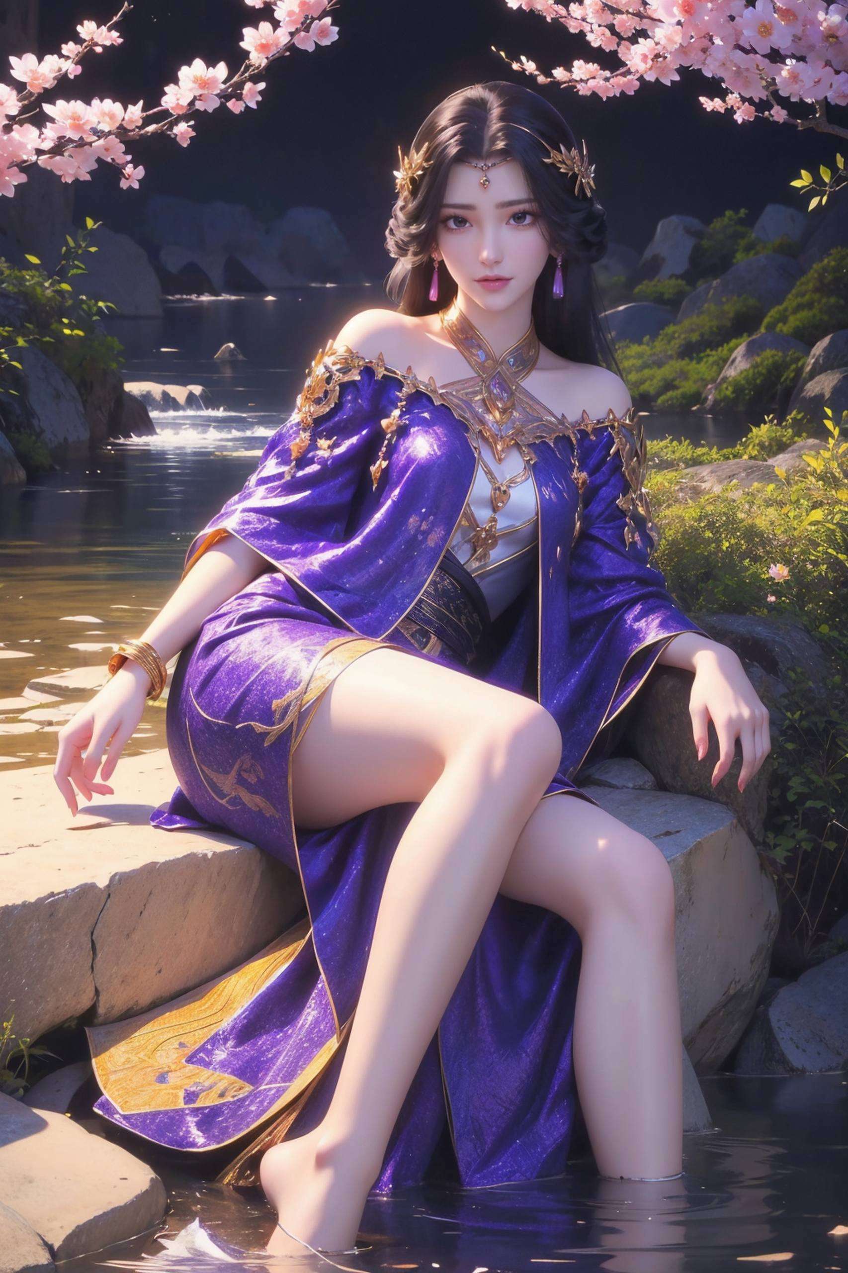 感受云曦的新年祝福在新年的钟声即将敲响之际