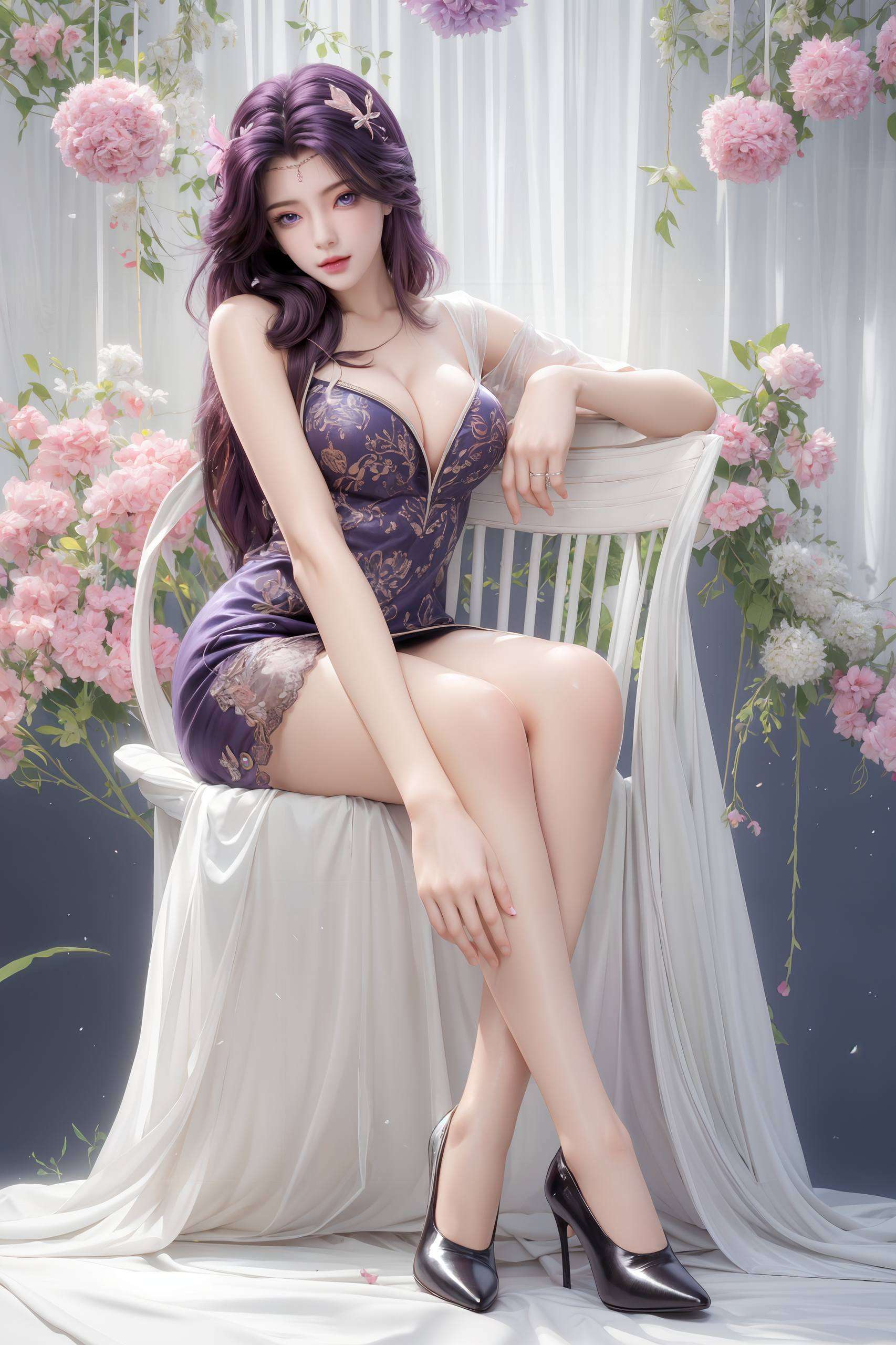 她的高清壁纸仿佛能穿越屏幕都让人心驰神往