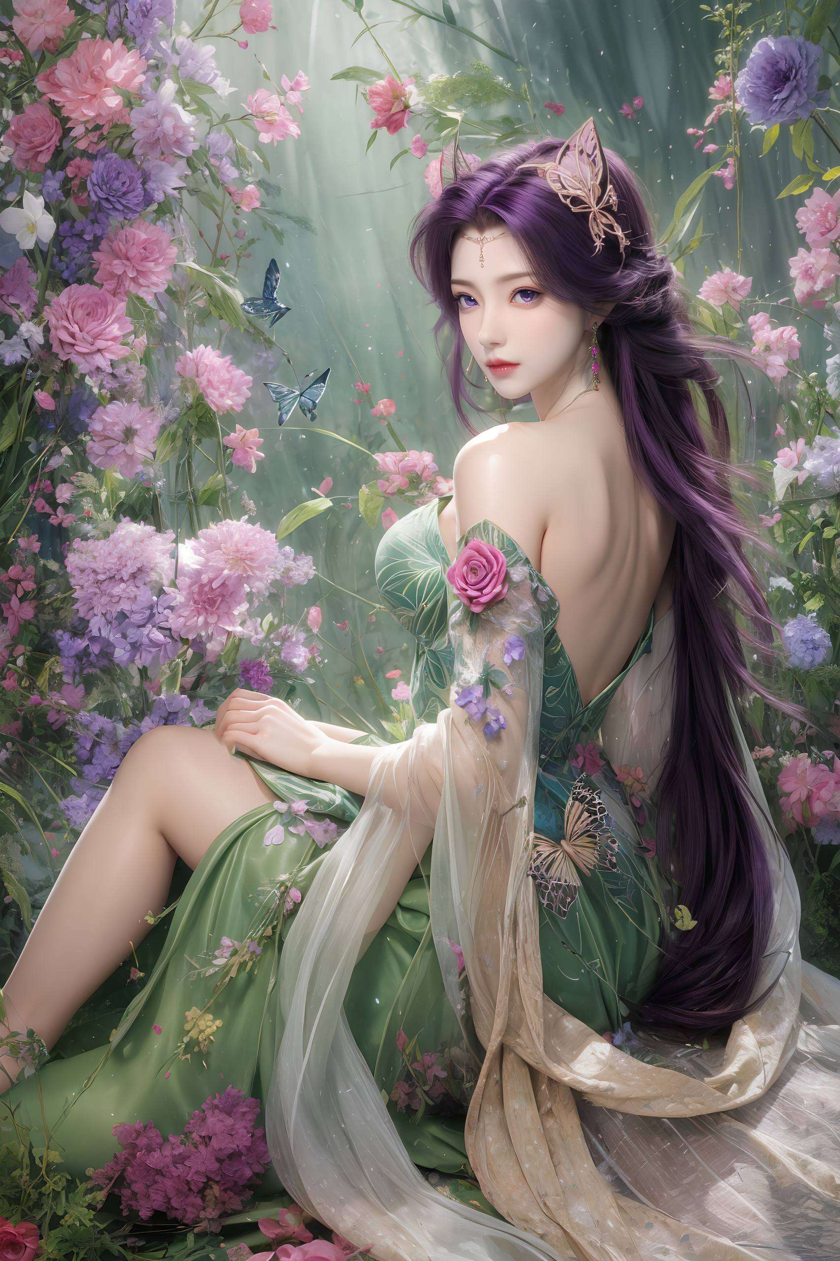 让人感叹这世间竟有如此绝美的存在映照出无尽的玄幻之美