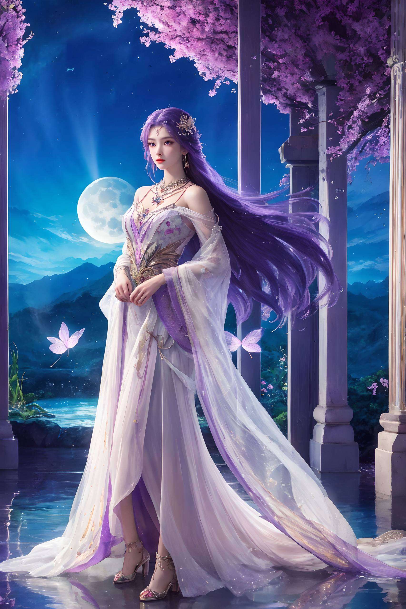 动漫美女界的颜值天花板！有了她的壁纸嘻嘻哈哈~