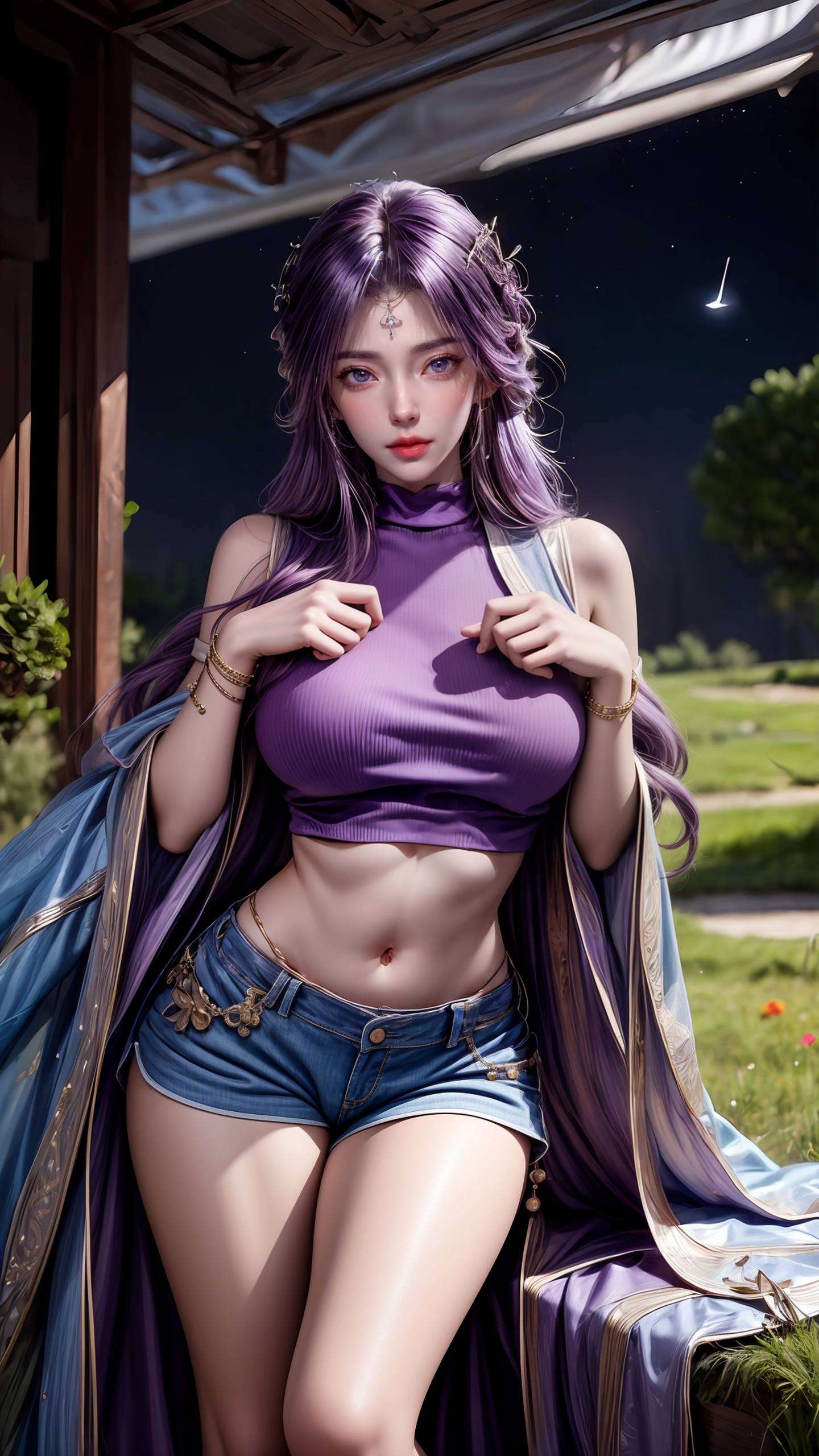 云曦女神以她那令人窒息的3D高清壁纸形象无论是作为壁纸还是心中的女神