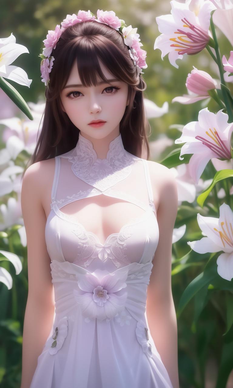 细腻的笔触勾勒出国漫女神的绝美轮廓无论是玄幻的仙境