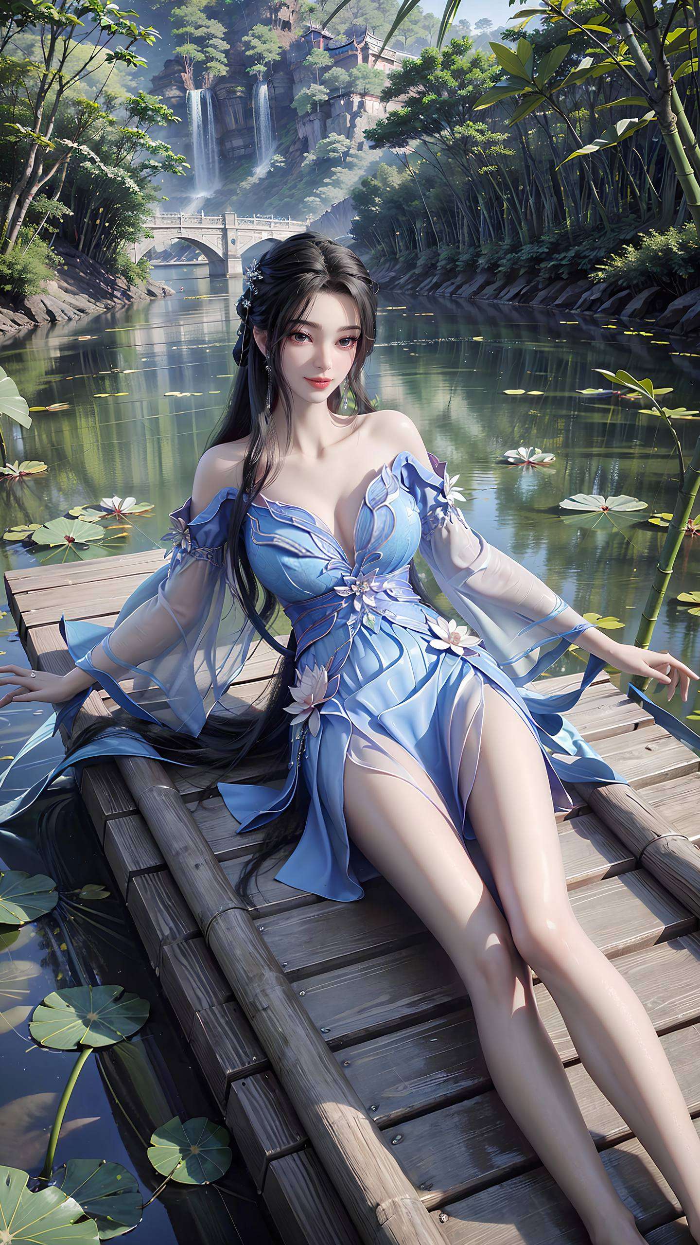 连她的卡通壁纸都自带护眼神技！无论是平板还是手机只要贴上她的壁纸