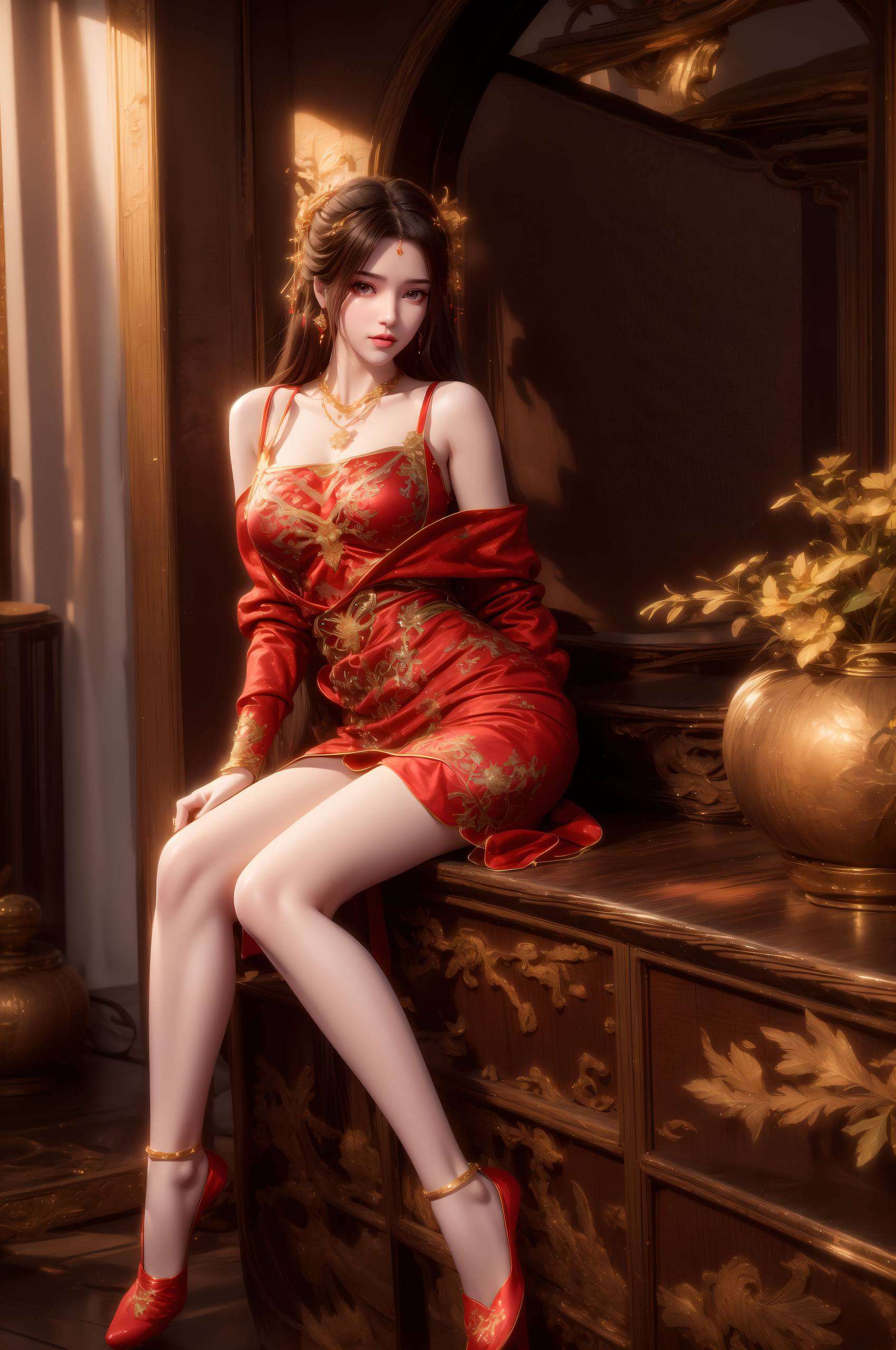 连壁纸都自带仙气只要换上她的壁纸