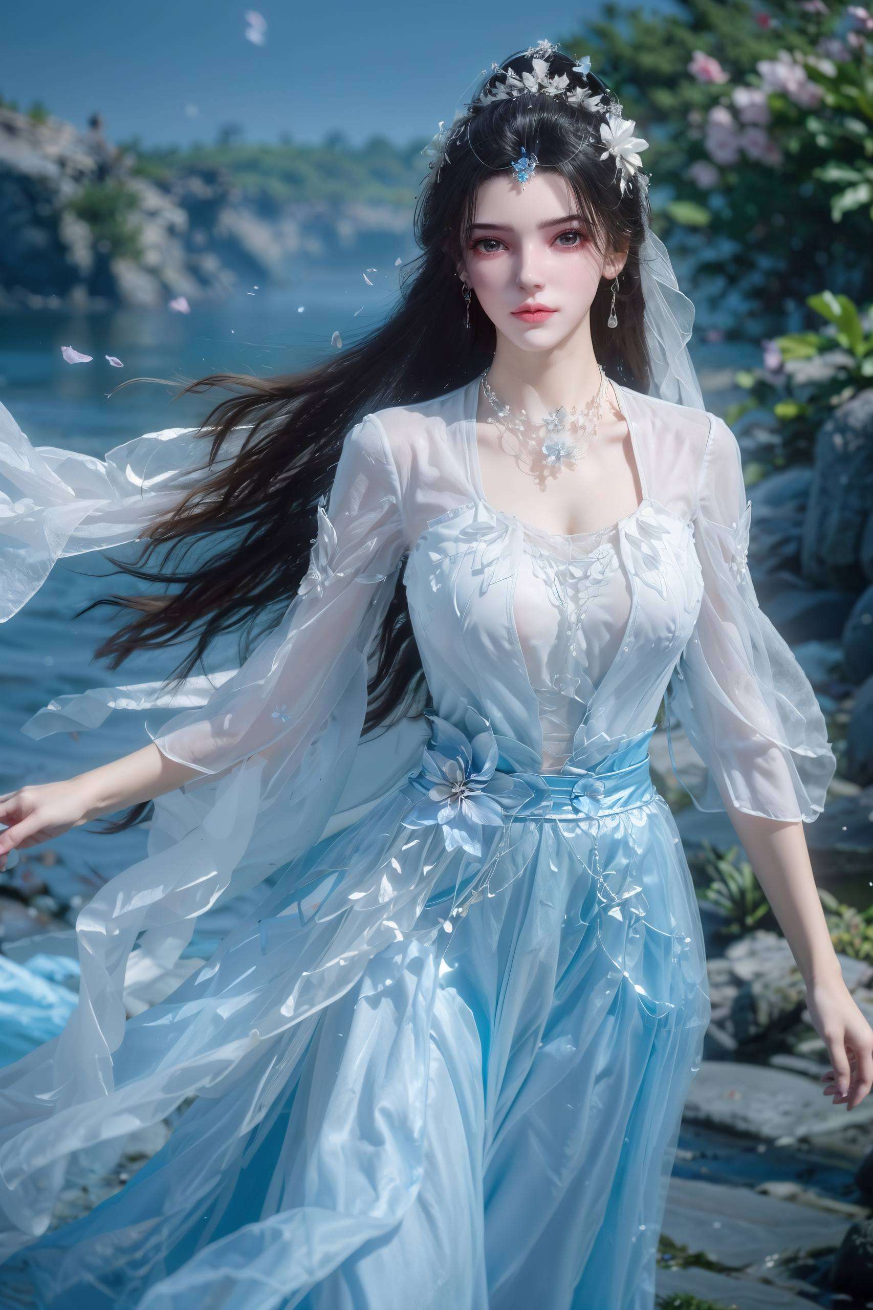 是视觉的盛宴！快来下载无论是她的眼神还是服饰的细节