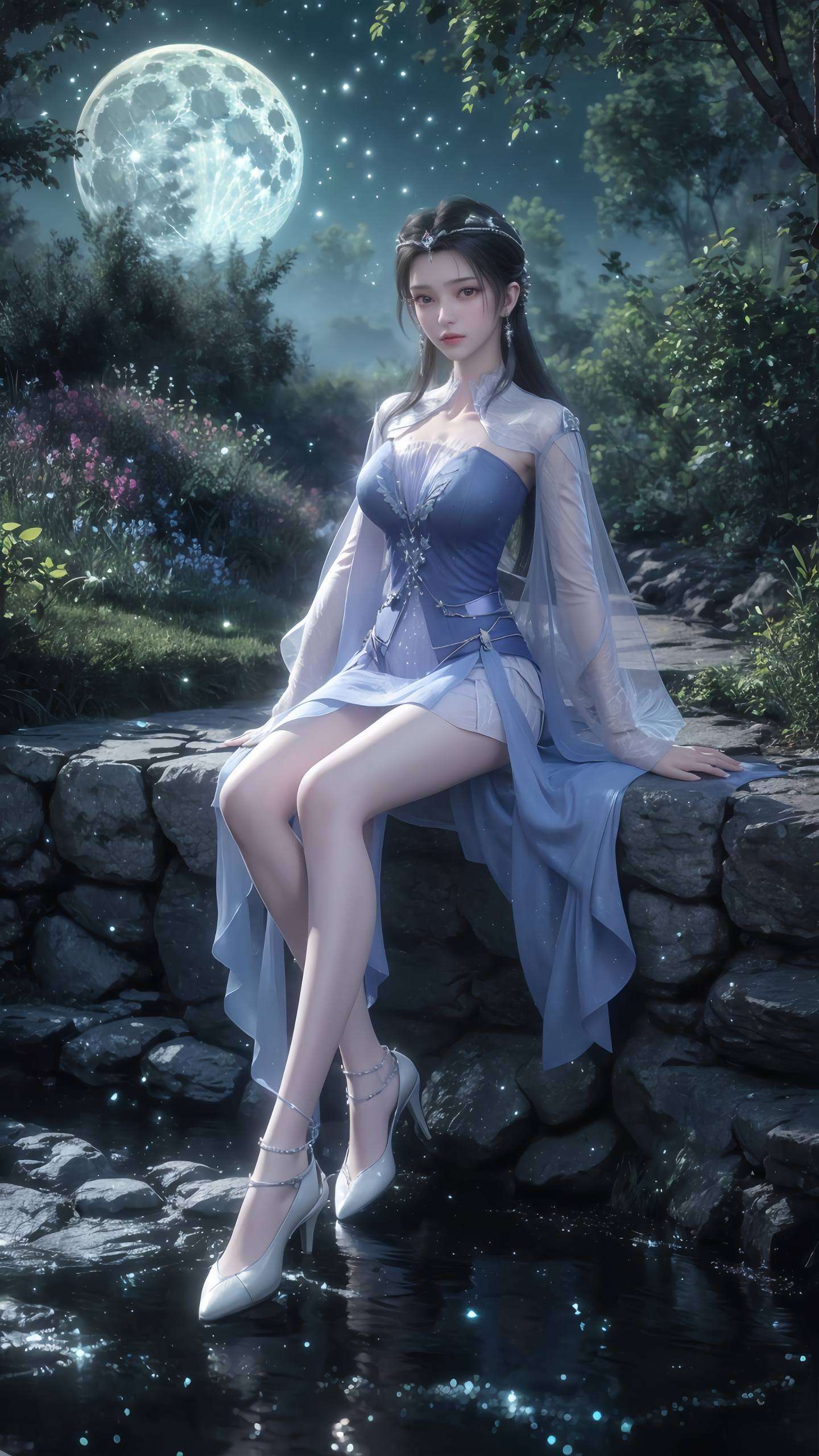 简洁而不失韵味李慕婉的红装壁纸如同一抹绚烂的晚霞