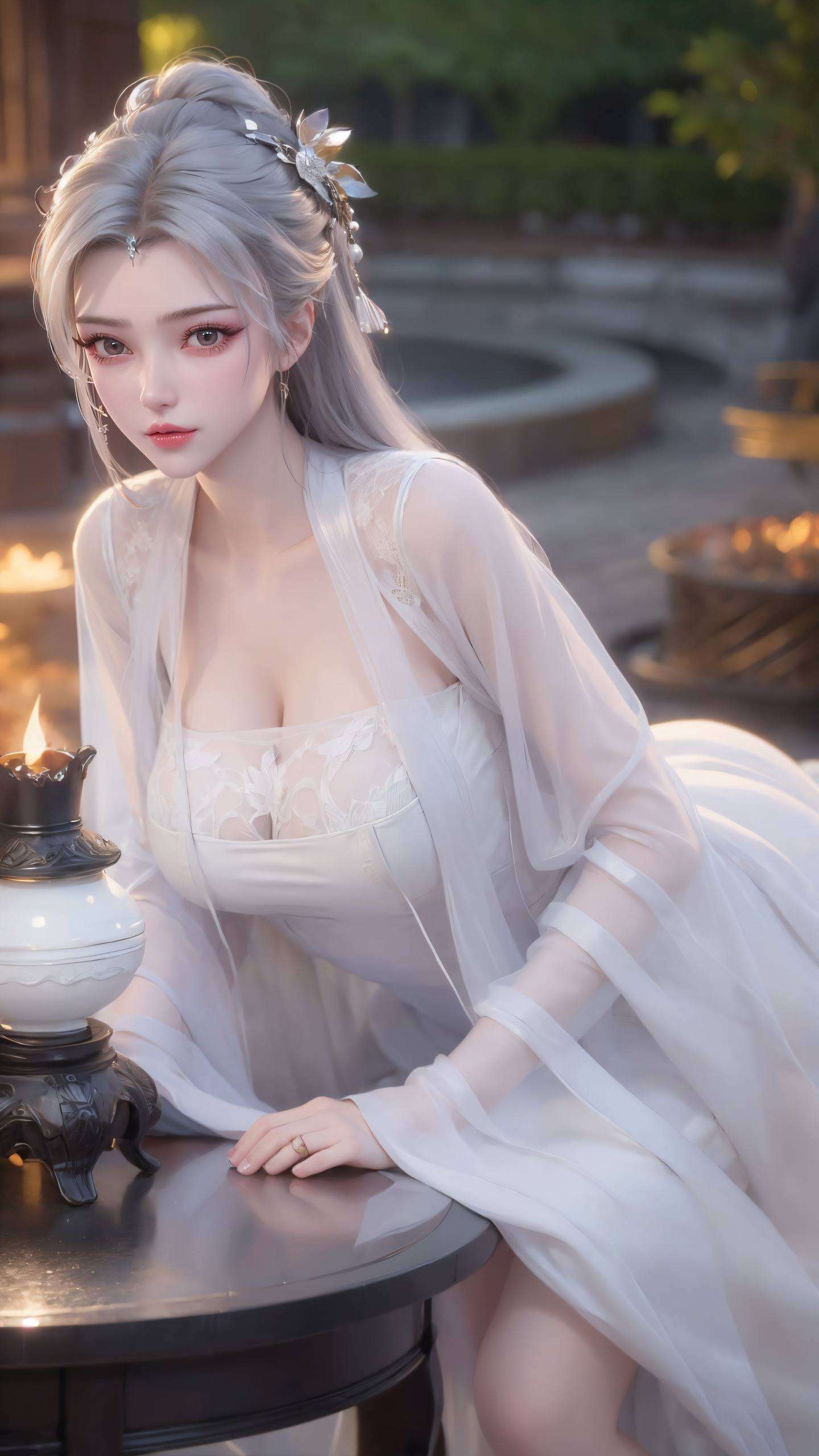 这位国漫女神简直是仙逆世界里的一股清流！她的壁纸