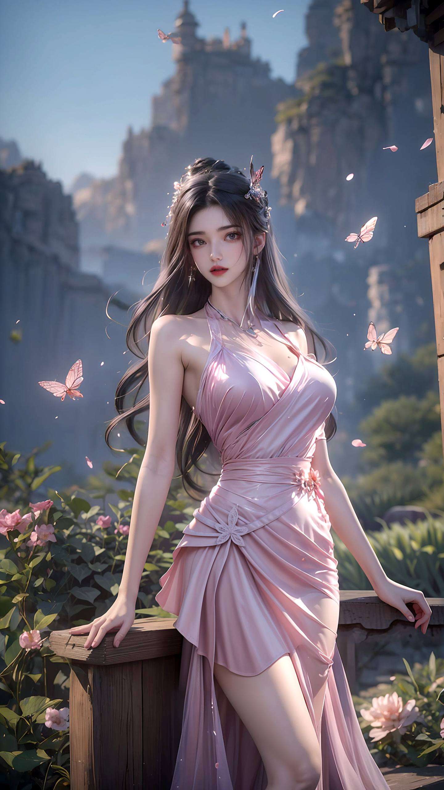 她的眼眸中藏着星辰大海李慕婉如同一朵不染尘埃的莲花