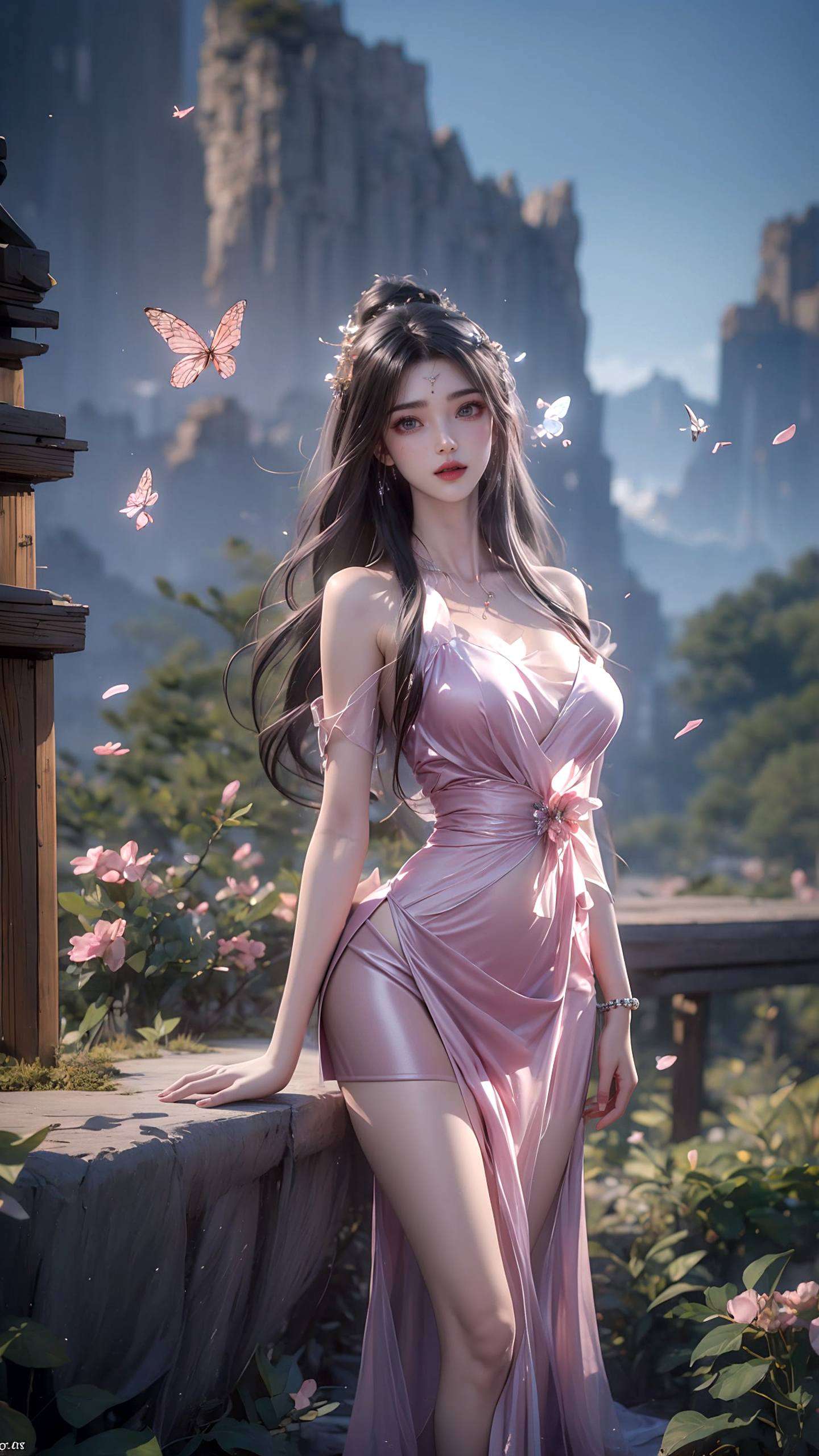 不禁感叹人生的无常与美好静静绽放在修仙之路的尽头