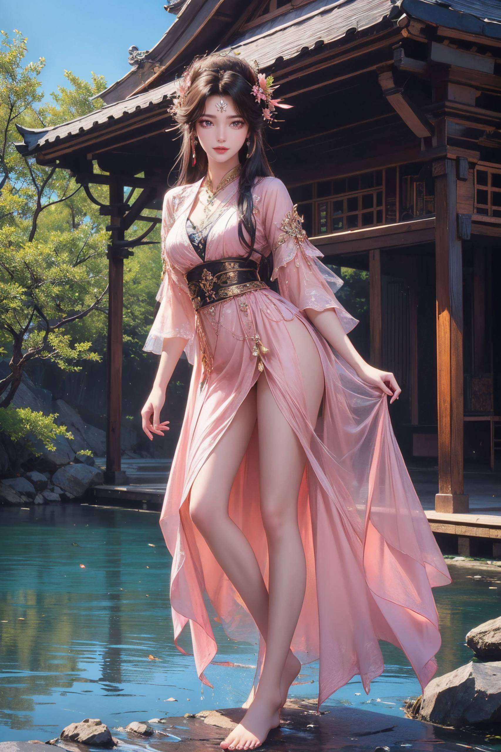她的舞姿在蹦迪的节奏中绽放每一次的舞动都让人心驰神往