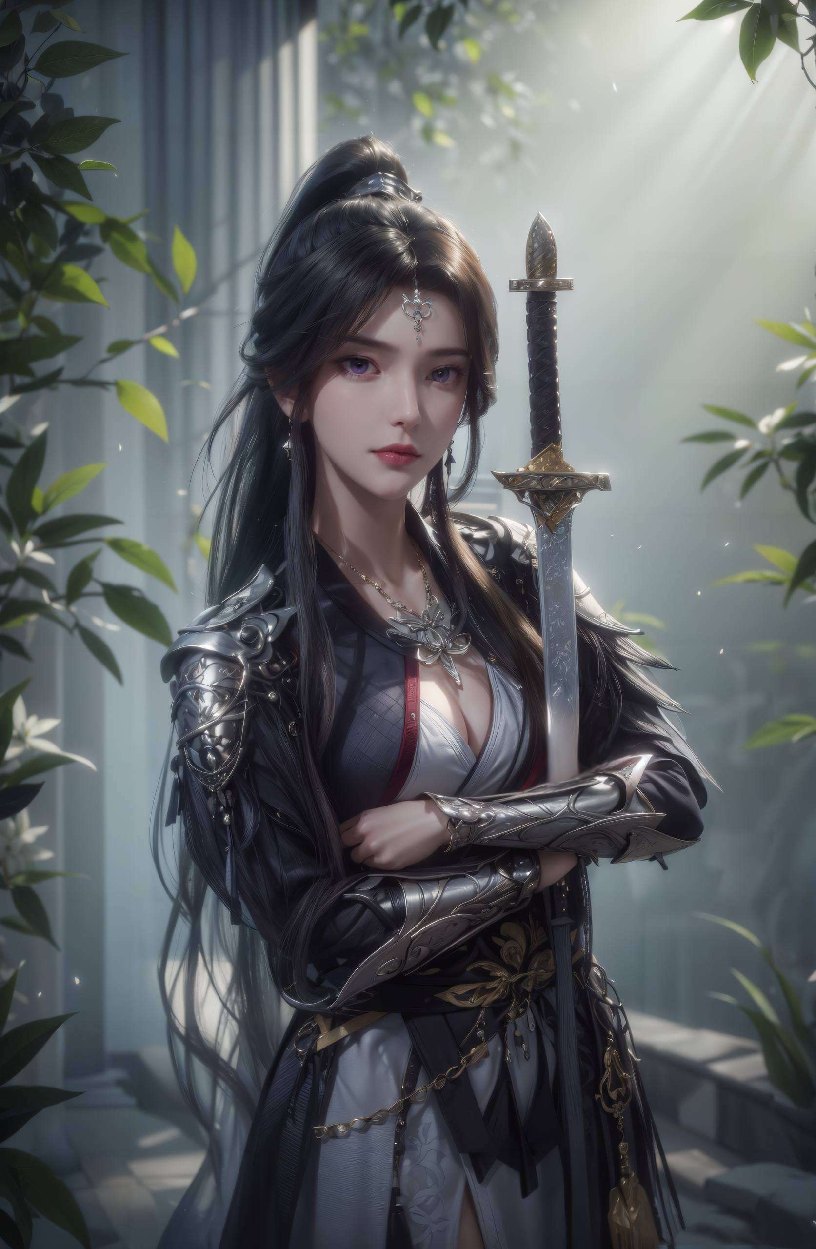 这位仙逆中的国漫女神仿佛在说：“看什么看
