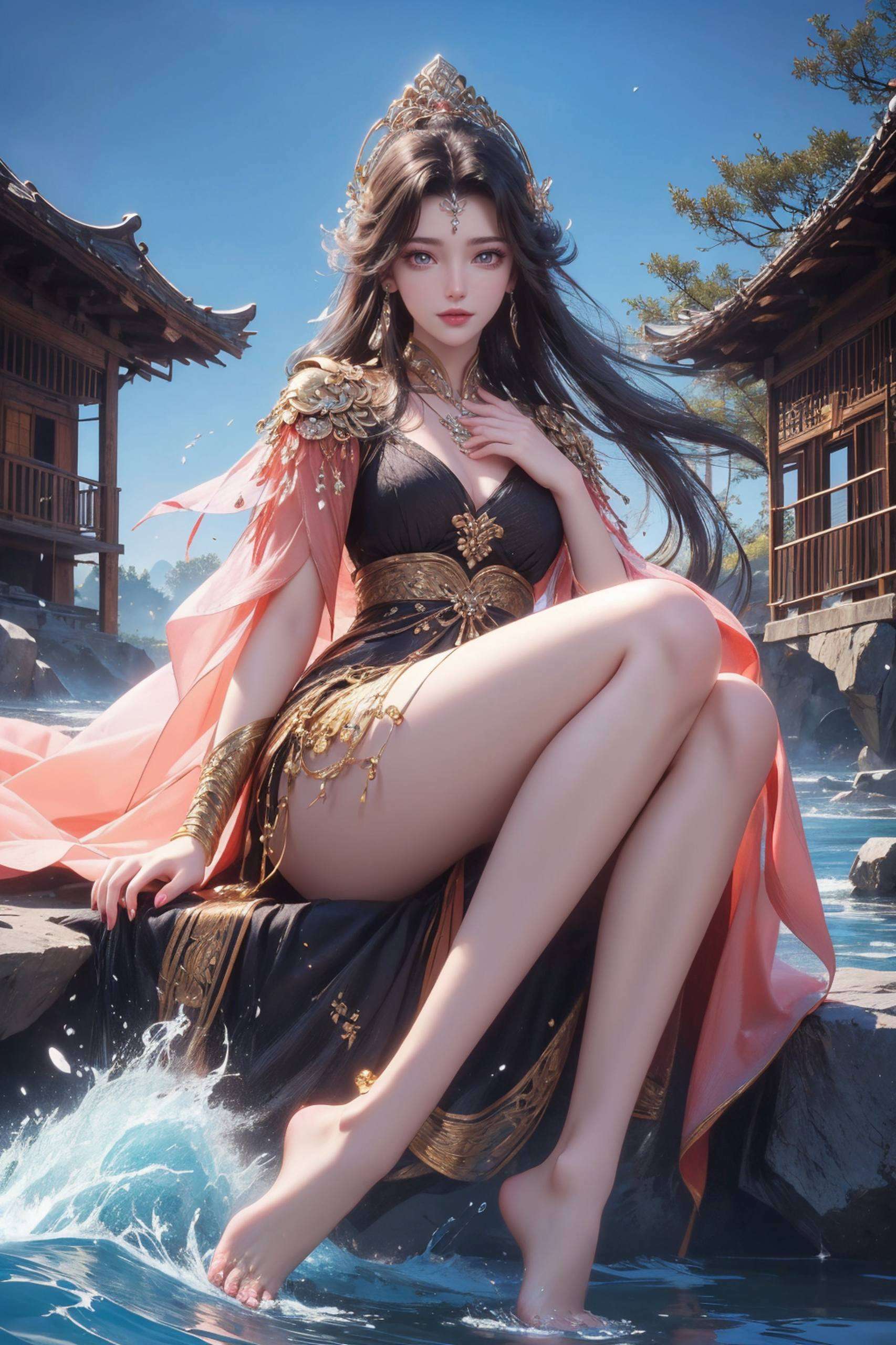 让你的平板瞬间升级为仙界画廊！嘻嘻仙逆世界里的颜值担当！妈妈周紫虹