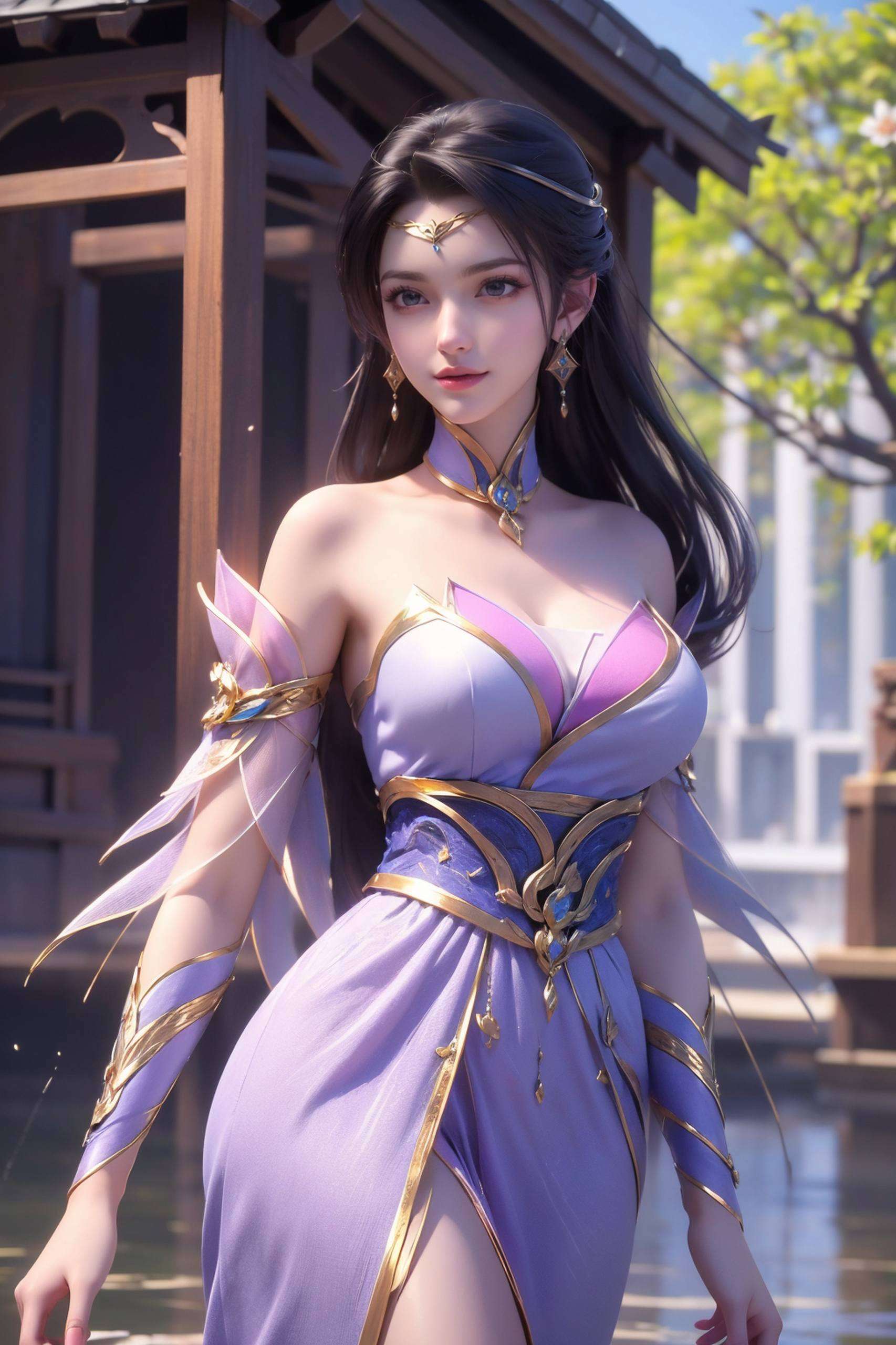 小伙伴们！今天给大家带来的是仙武传中的绝美角色——楚灵玉的4k高清壁纸合集！这位国漫女神不仅颜值爆表气质更是仙气飘飘