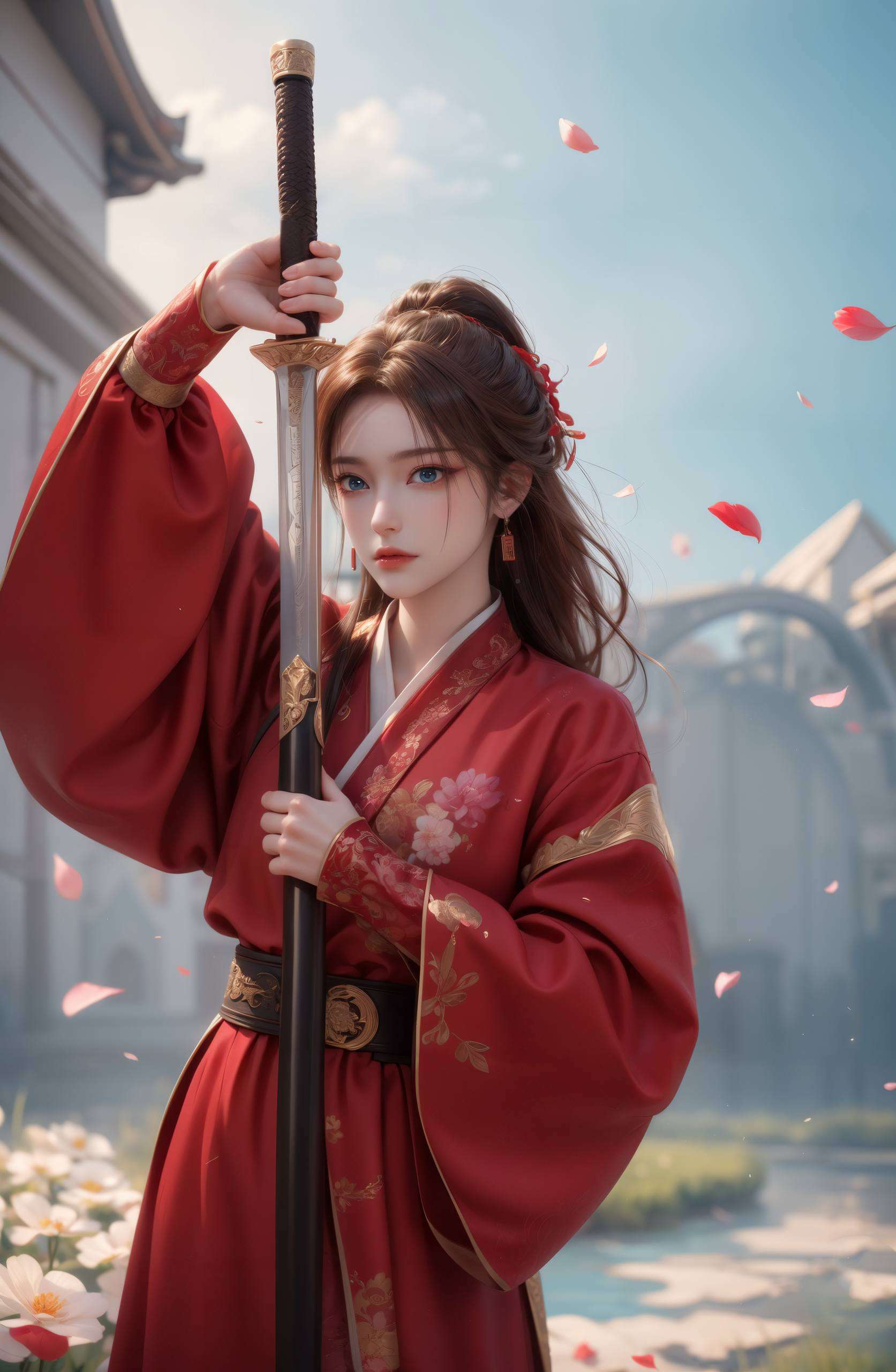 蔷薇不仅是一朵花仿佛在说：“看