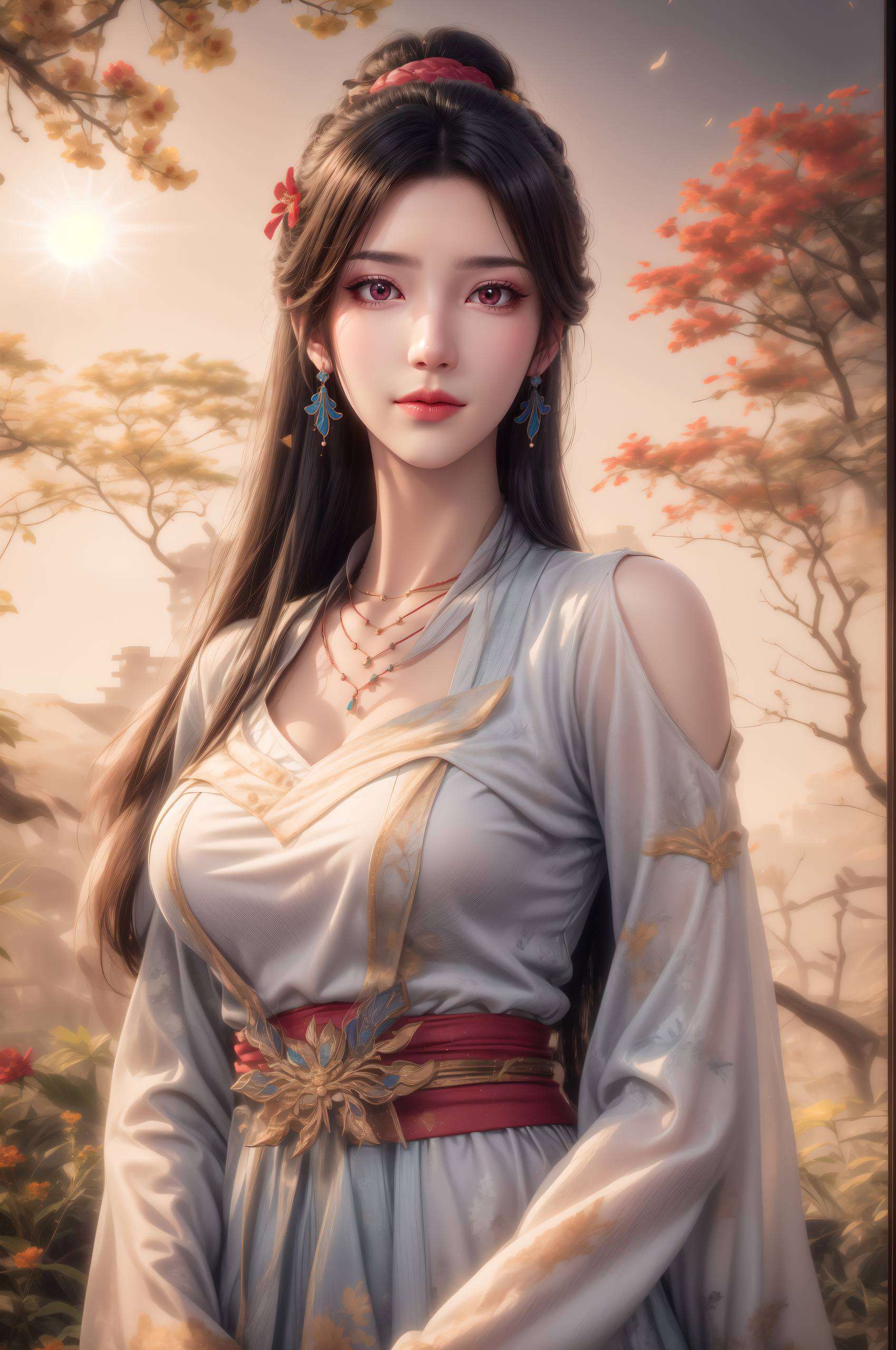 夭夭姐都能完美诠释让你的手机壁纸瞬间升级