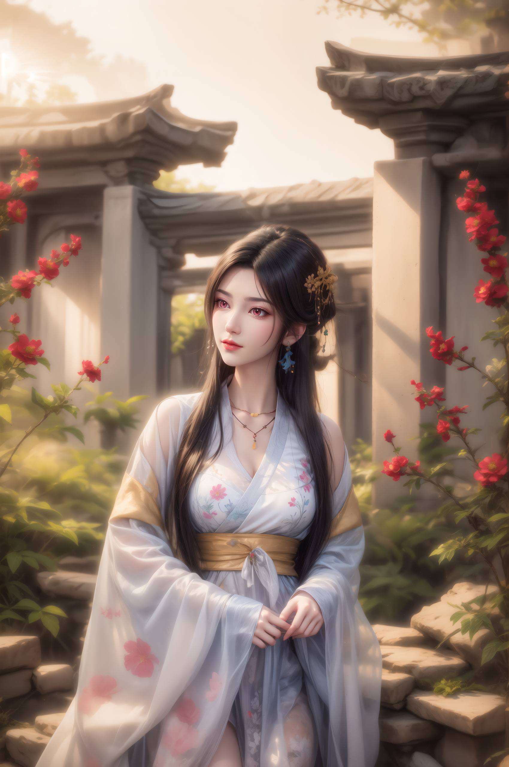 不仅仅是一张图片都能让你随时随地感受到那份来自国漫女神的震撼与温柔