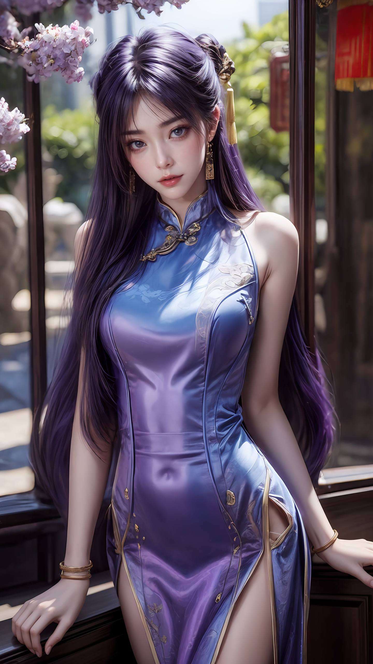 快来下载吧姬紫月高清壁纸来啦！这位国漫女神