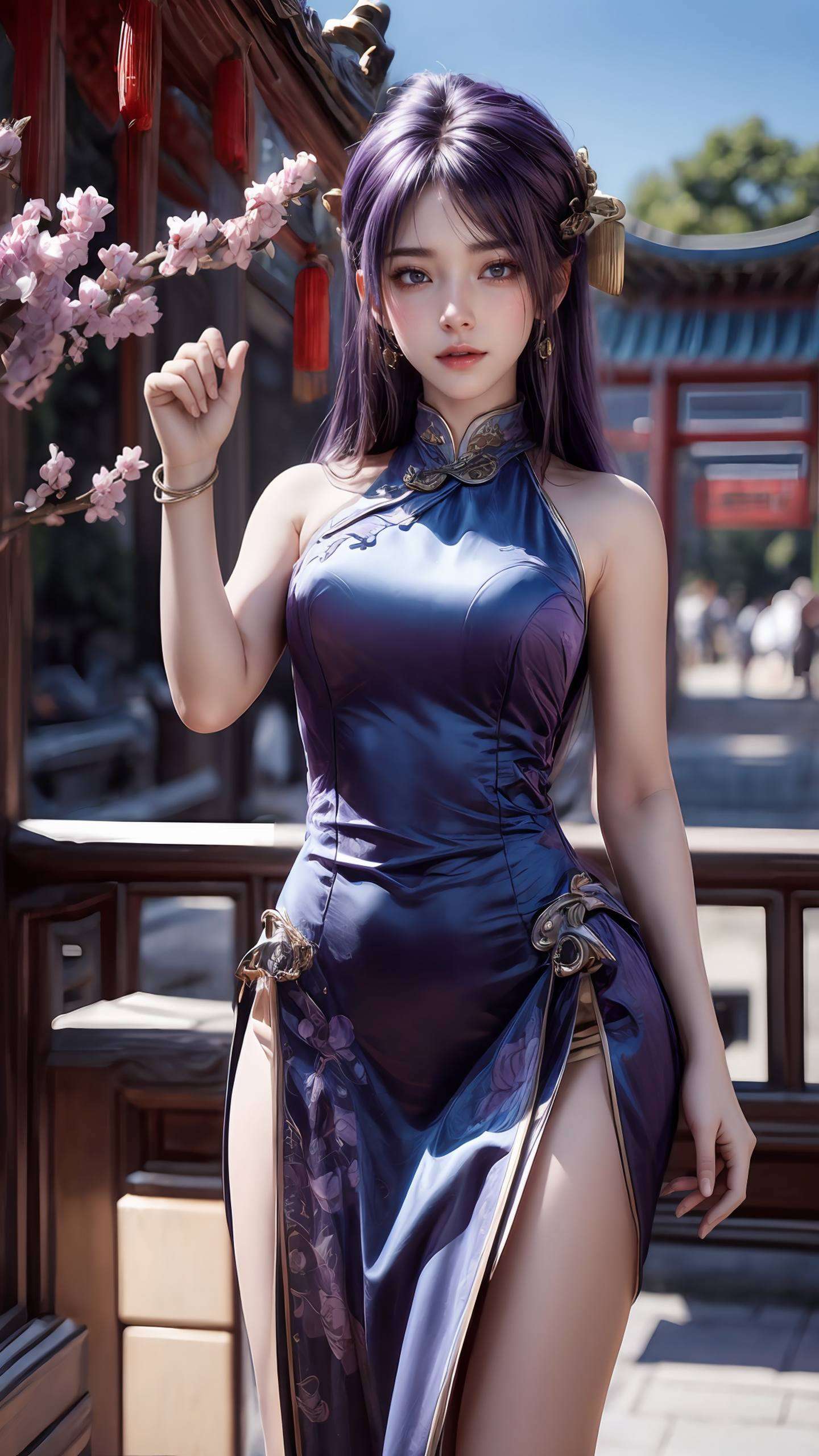 既有国漫女神的高贵无论是她的眼神