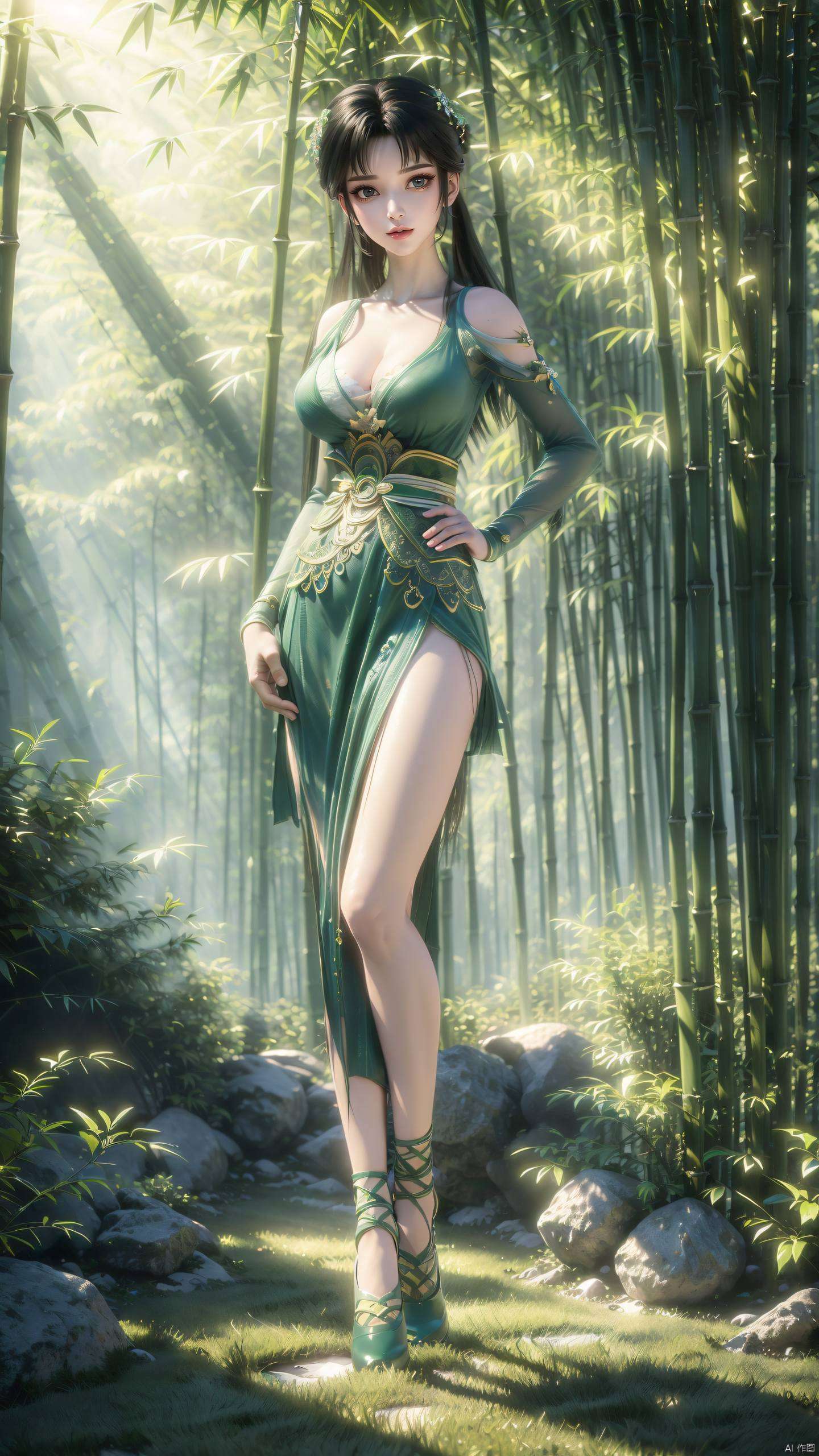 简直是国漫女神的代表！她那双灵动的眼睛无论是玄幻的背景