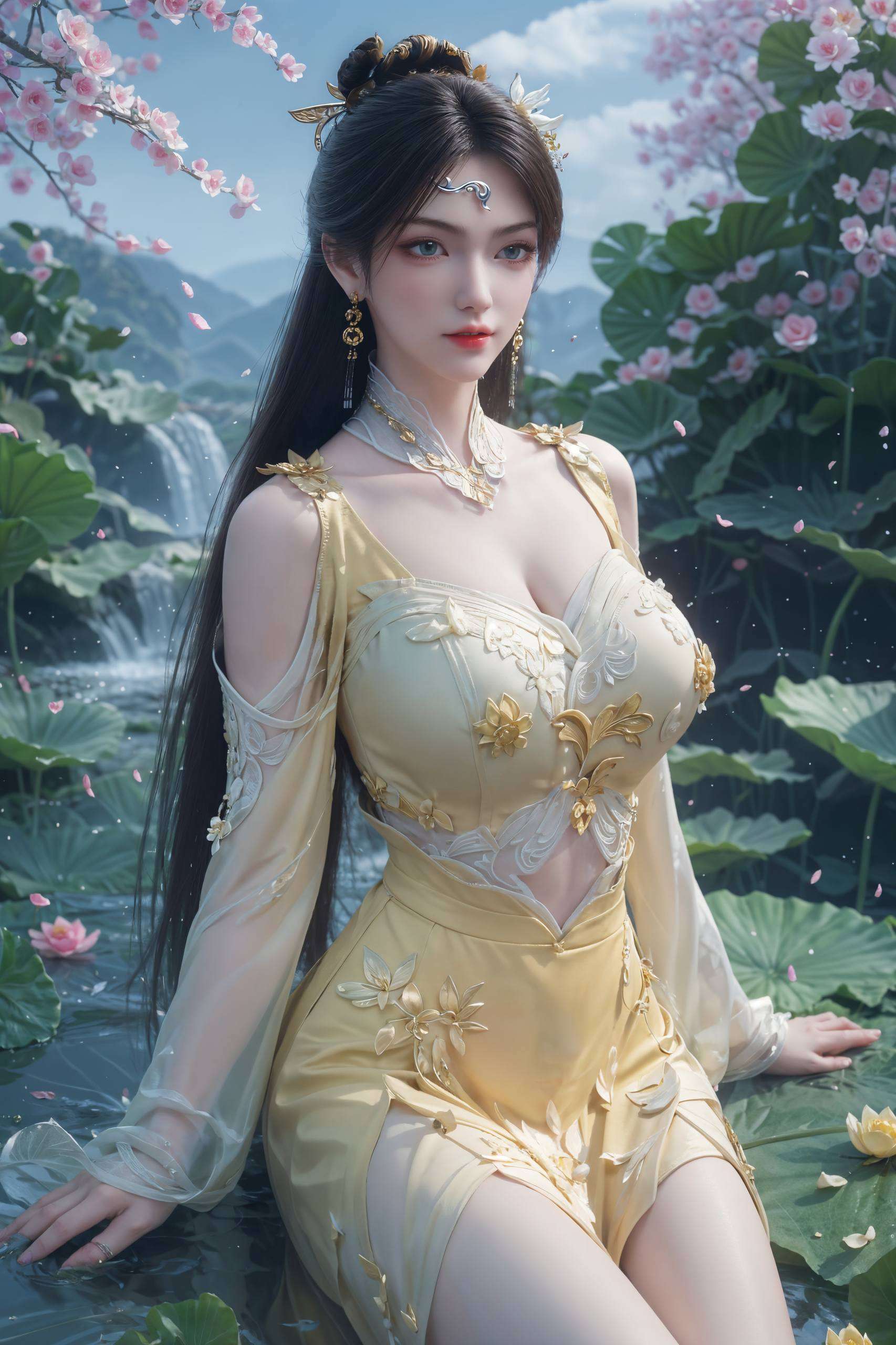她的形象仿佛跃然而出选择她的壁纸