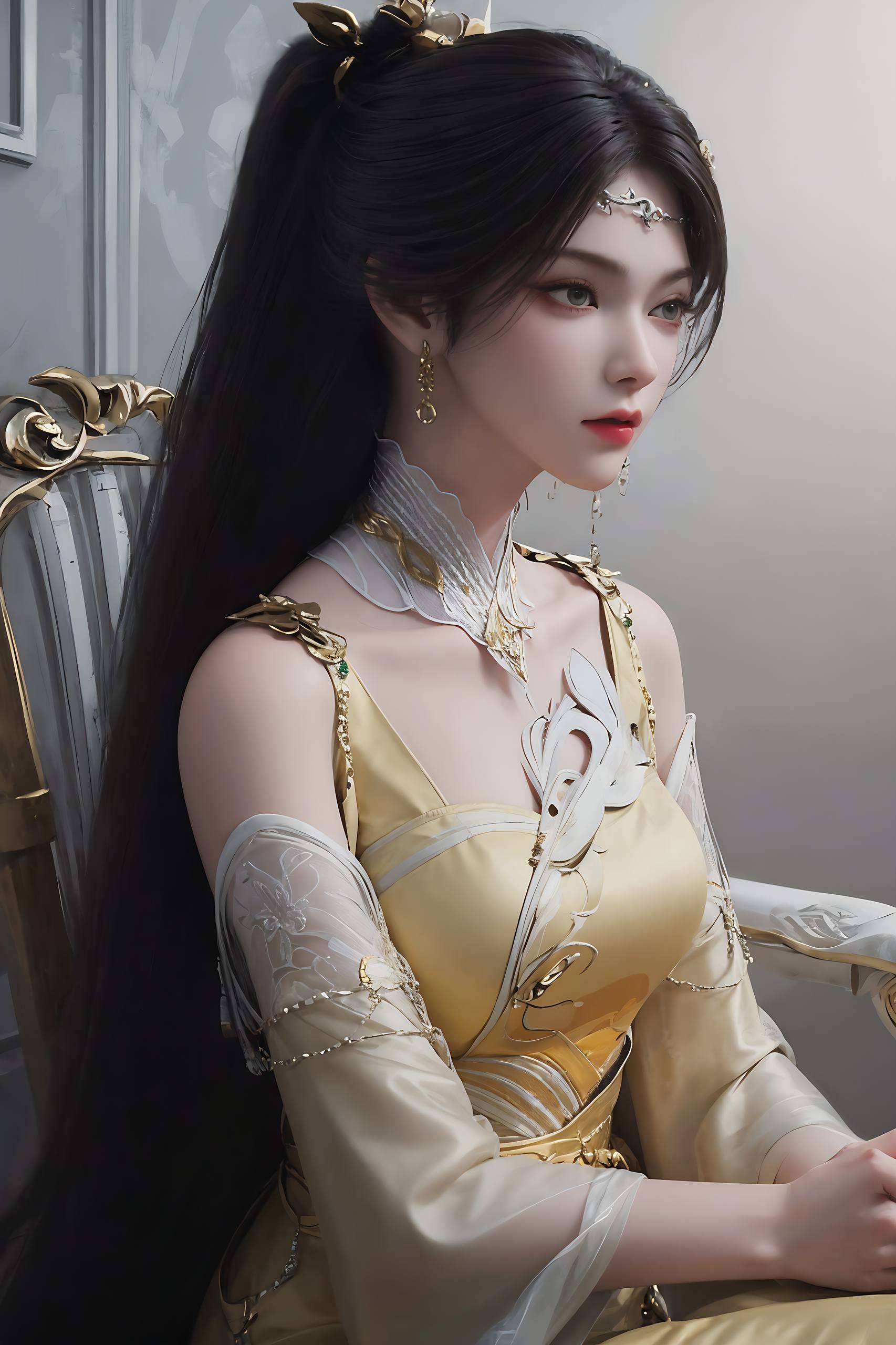 即使是虚拟的角色既妖娆又危险