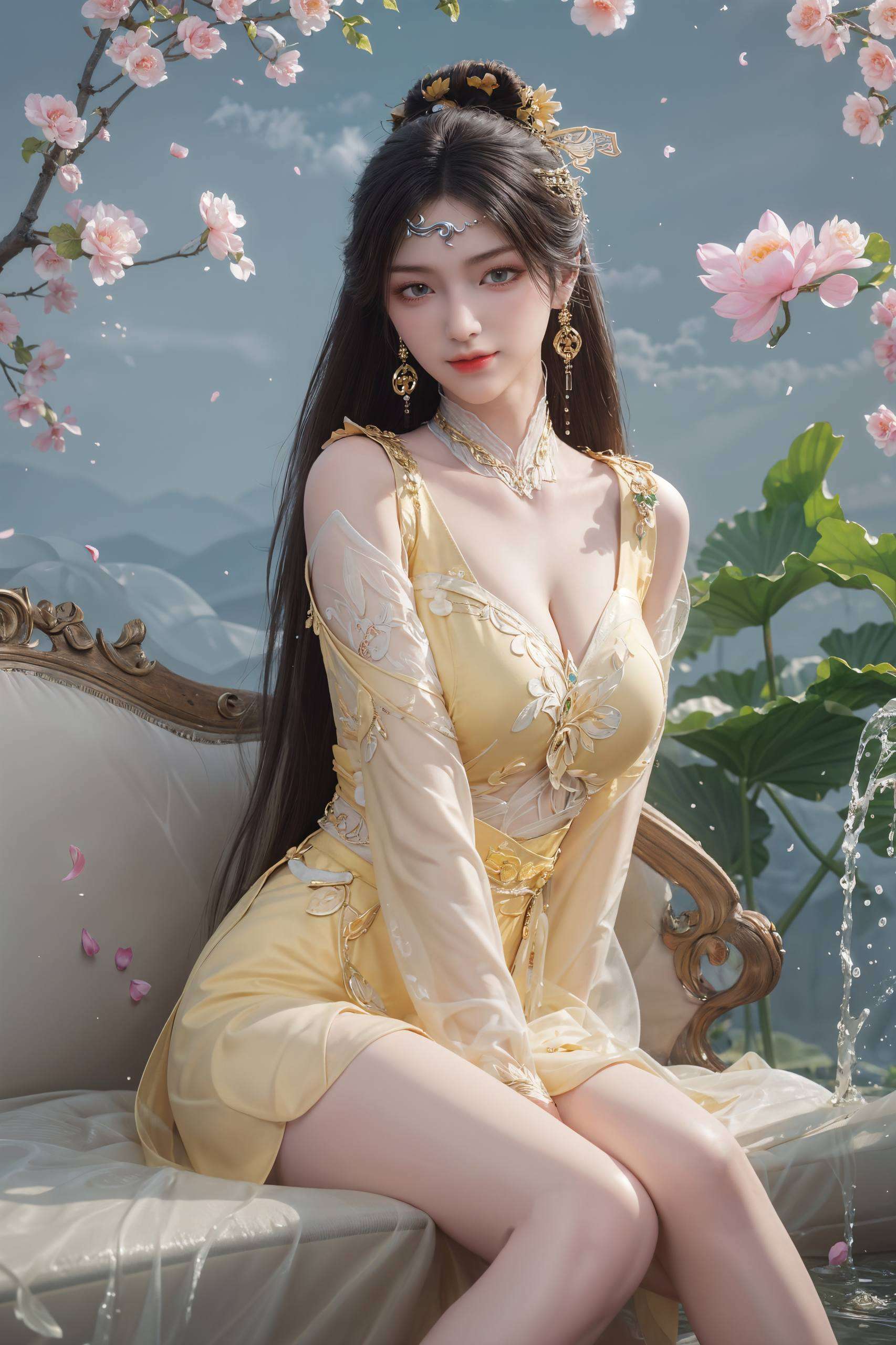 这位诛仙中的绝色佳人以其独特的魅力和深不可测的智慧