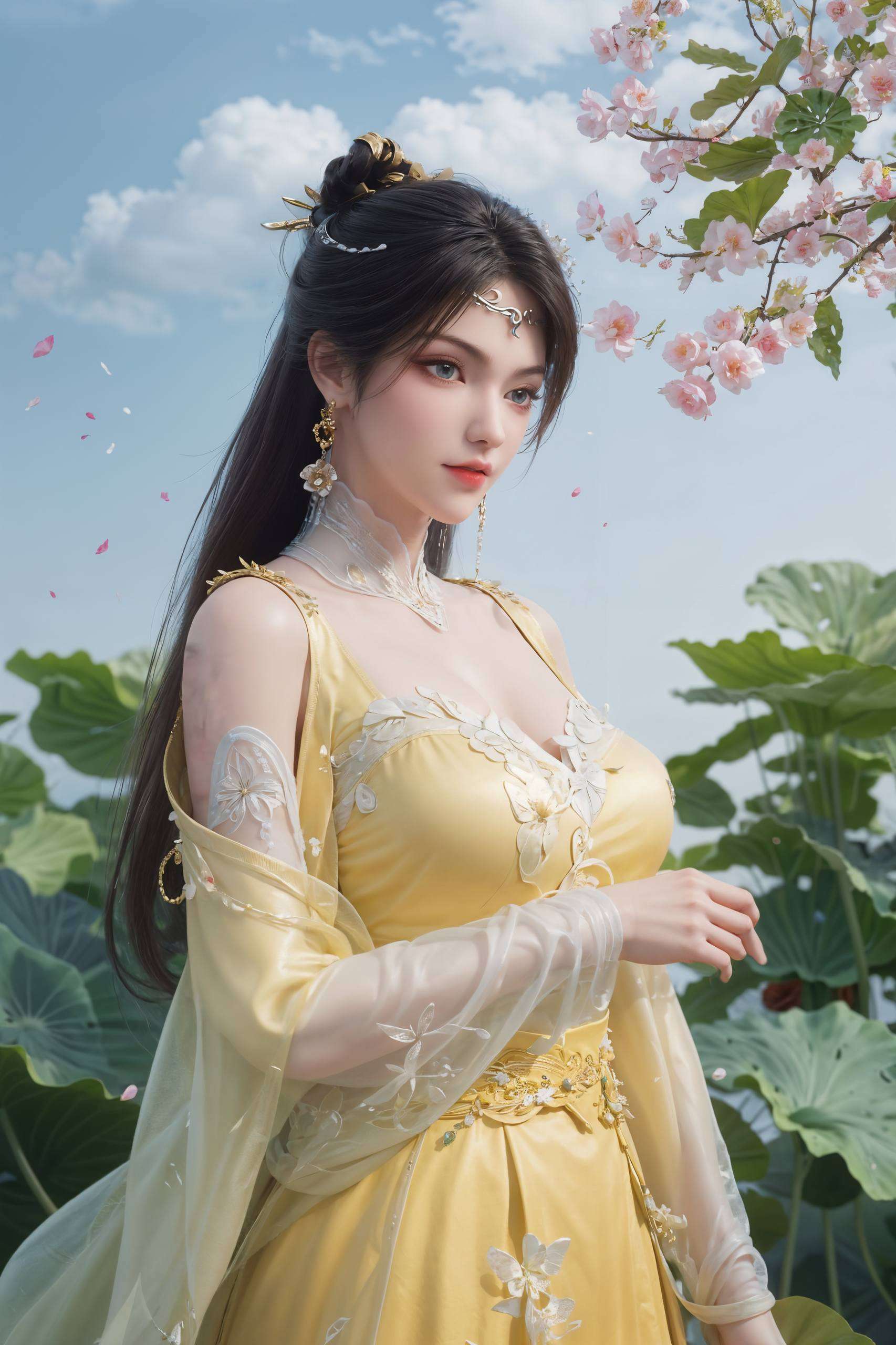 戏如人生动图中的她