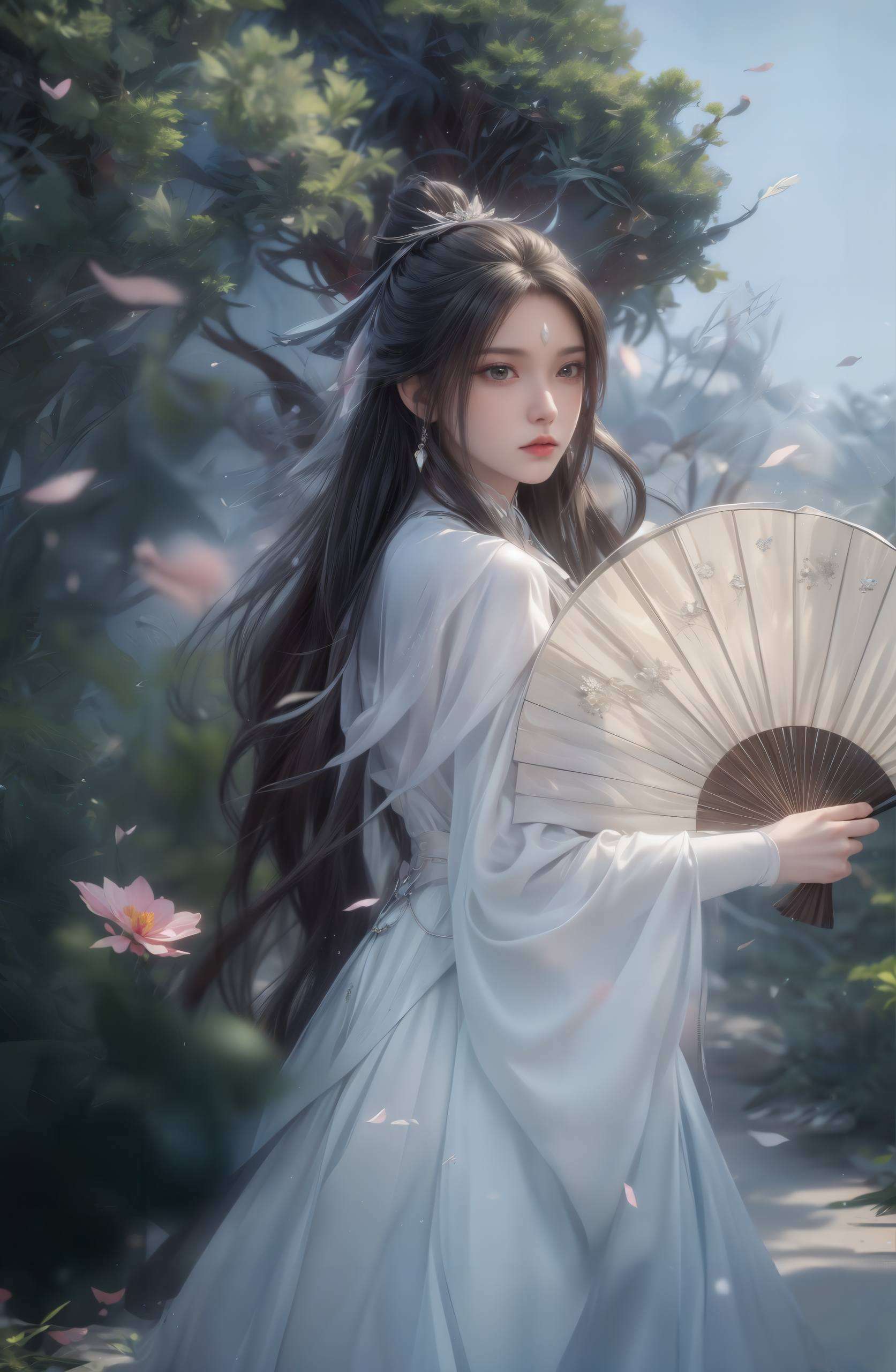 这款古风漫画壁纸不仅展现了陆雪琪的绝美神态这款壁纸都能满足你对美的追求