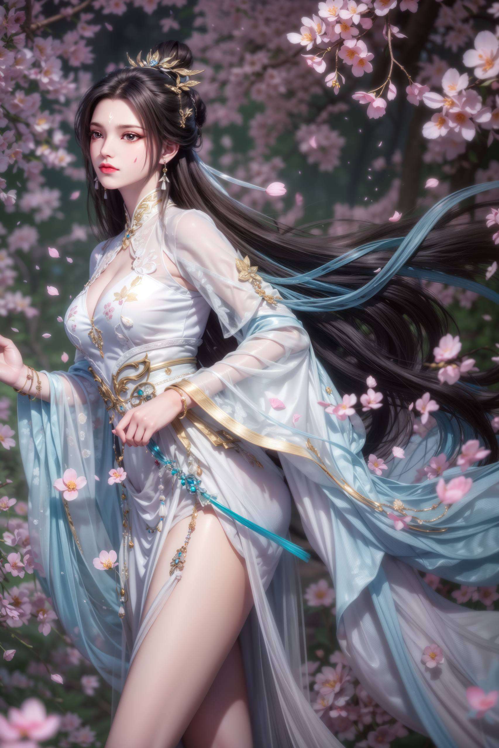 如仙子临凡皆集于此