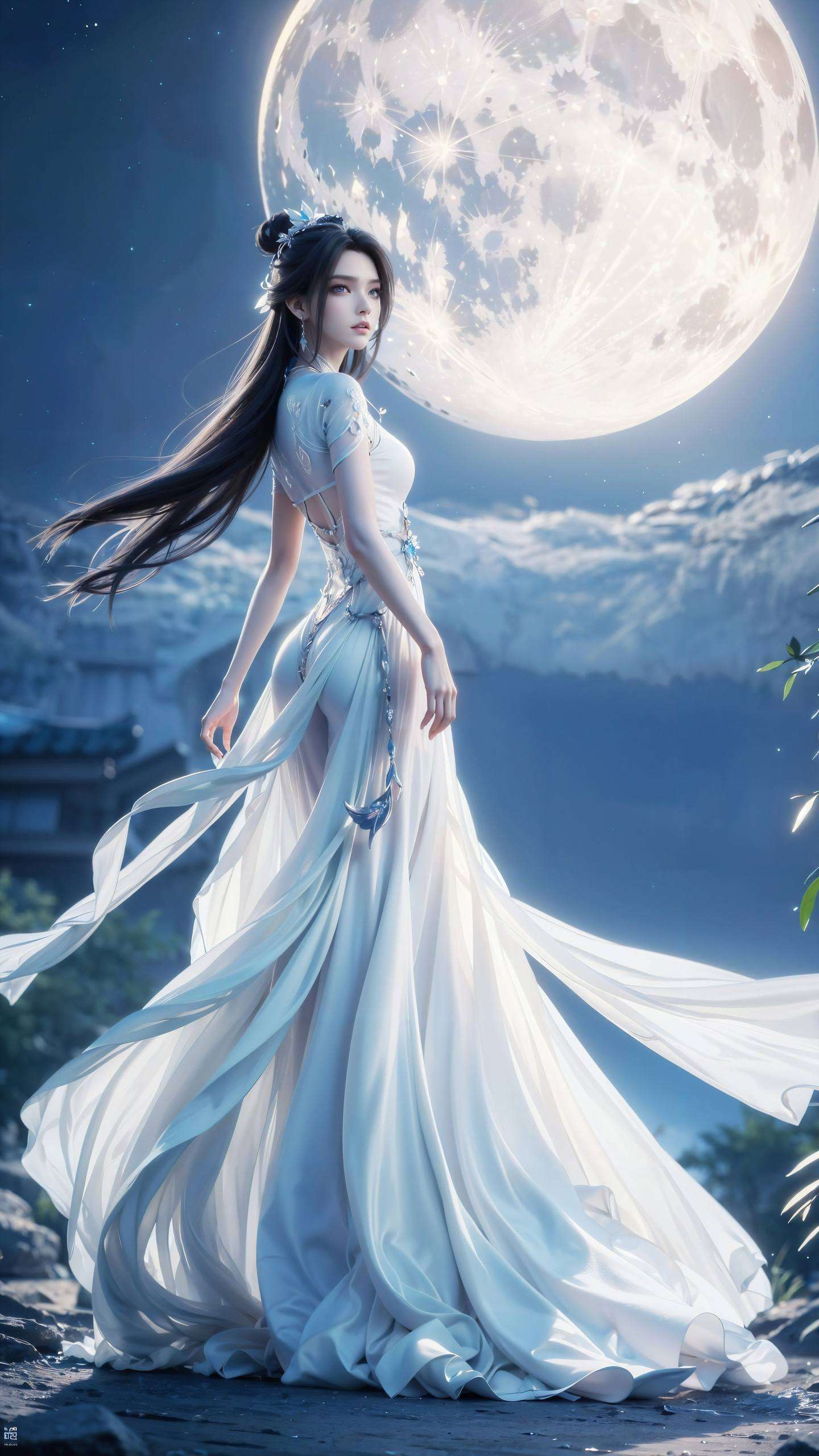 让你在刷手机时也能感受到国漫女神的魅力简直是手机屏幕的救星