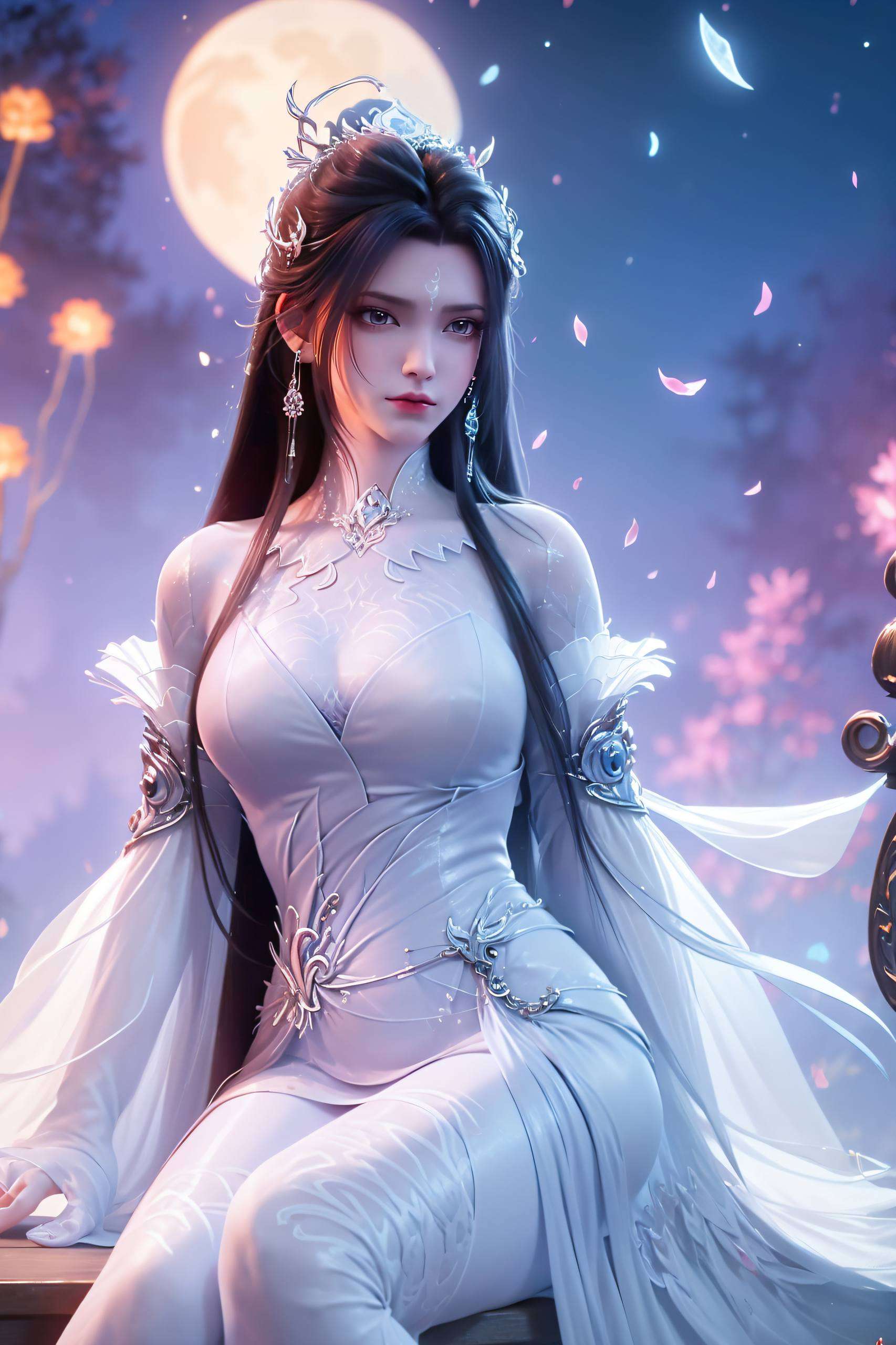 陆雪琪如雪般纯净的身影照亮了无数漫迷的心