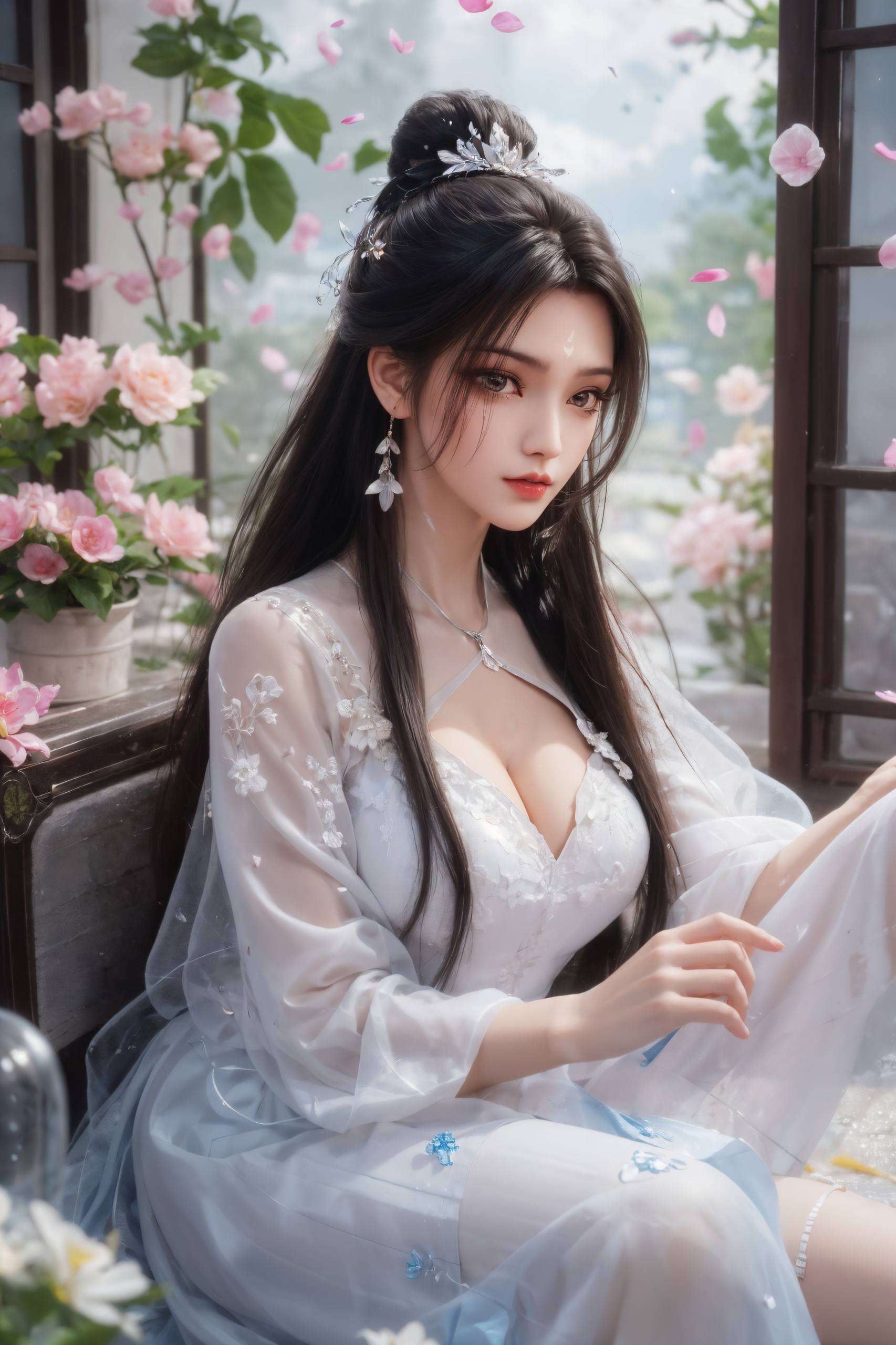 洒落在凡尘不仅仅是外表的冷艳
