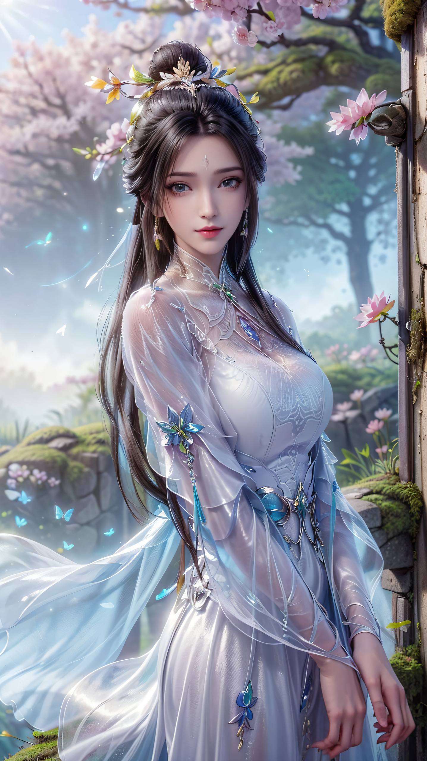 她的眼神深邃如夜空也温暖了无数仰望她的心灵