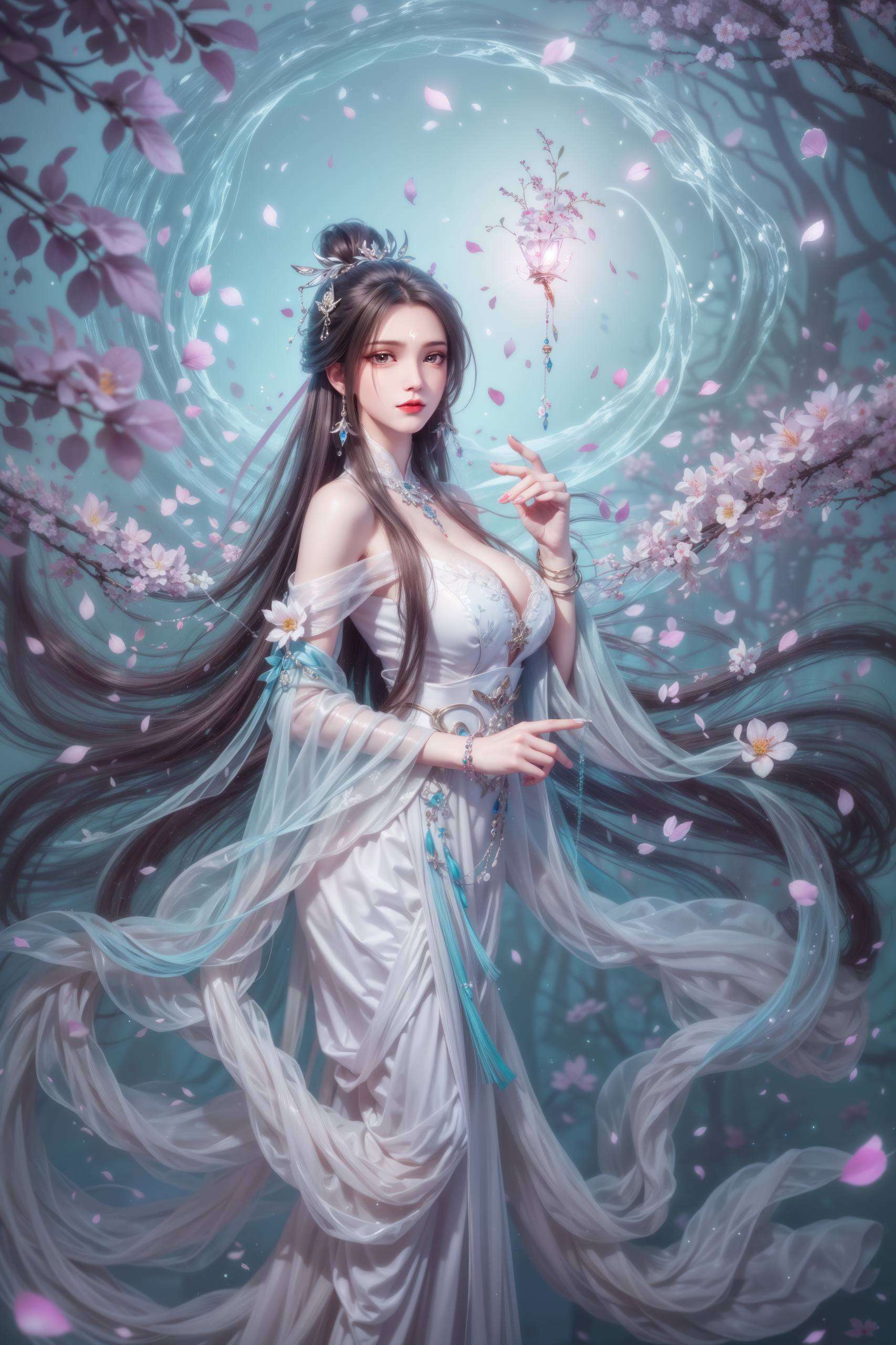 这位国漫女神每次看到她的壁纸