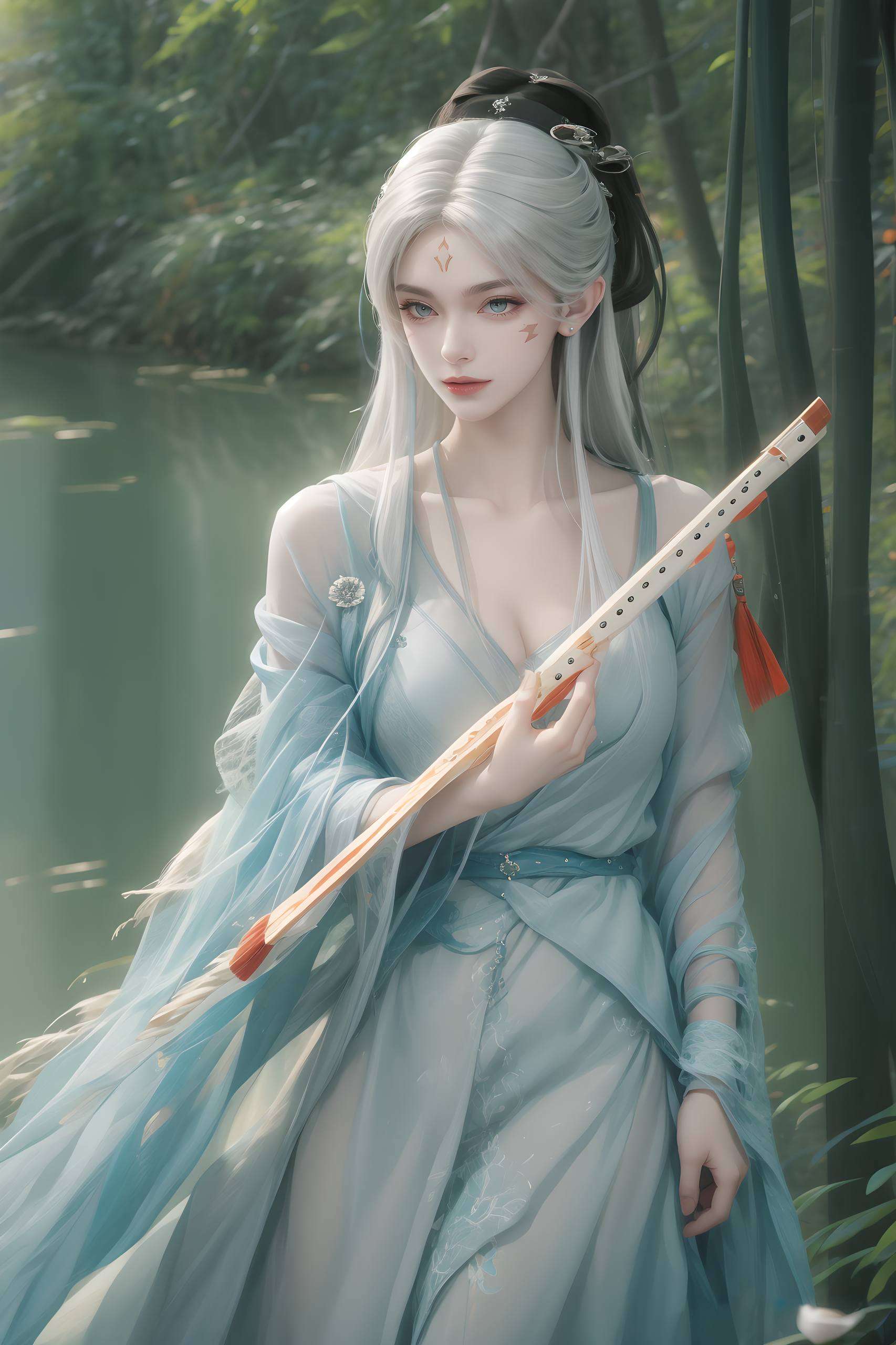 其姿容绝世国漫之女神也
