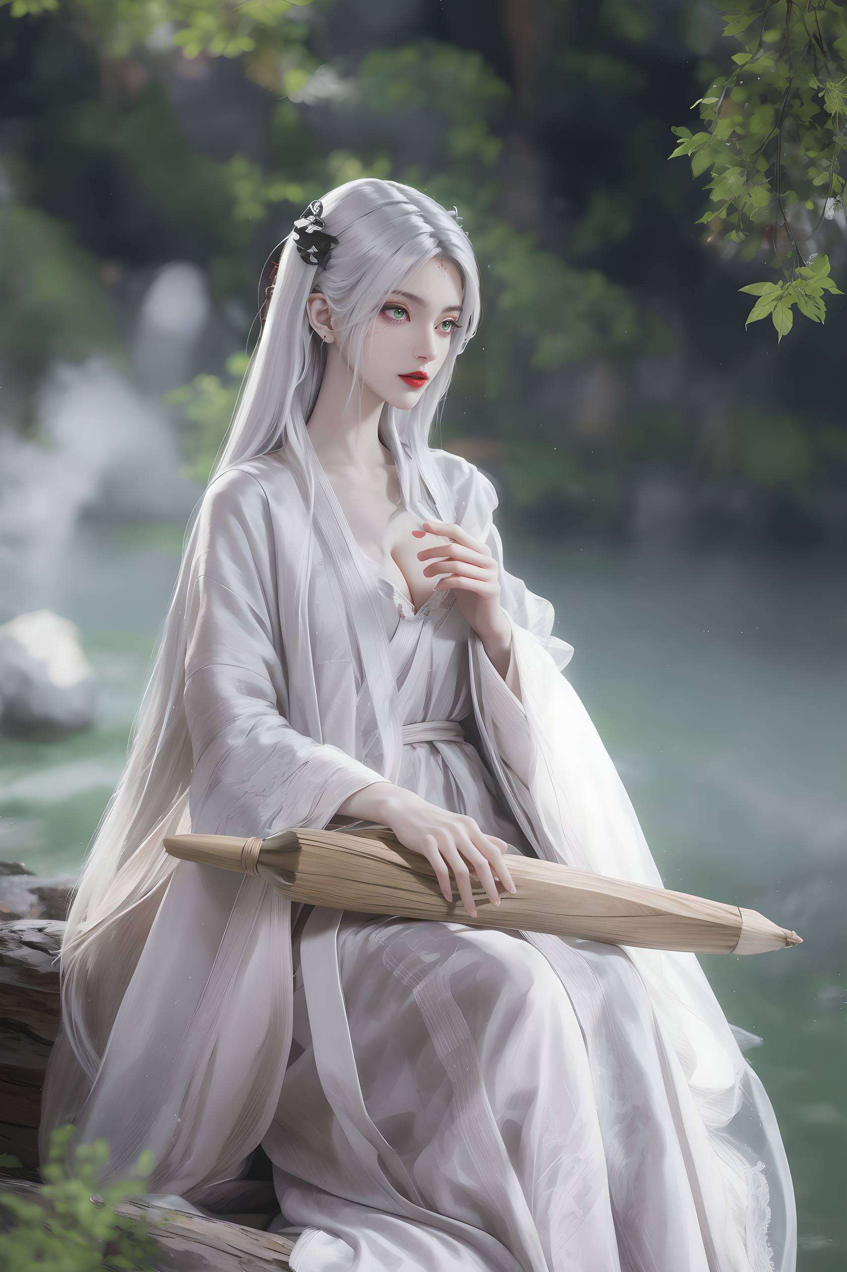国漫女神壁纸护眼